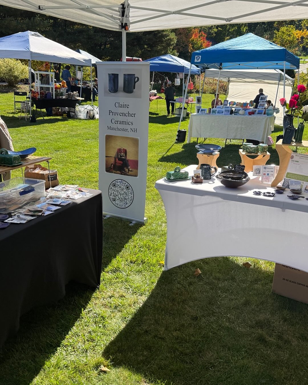 Art in the Yard! 10-2:30 today at 19 Springwood Drive in Hooksett, NH