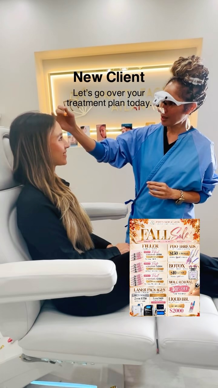 FALL SALE ALERT 🍂
Smooth, refresh & glow for less! 💉✨ Botox is only $10 per unit during our Fall Sale at Pretty Faces Atlanta!
Fall into a fresher, more youthful look. 🍁✨
📲 Book your appointment today—limited availability!
#PrettyFacesAtlanta #BotoxAtlanta #BotoxSale #FallSale #AtlantaMedSpa AestheticsAtlanta