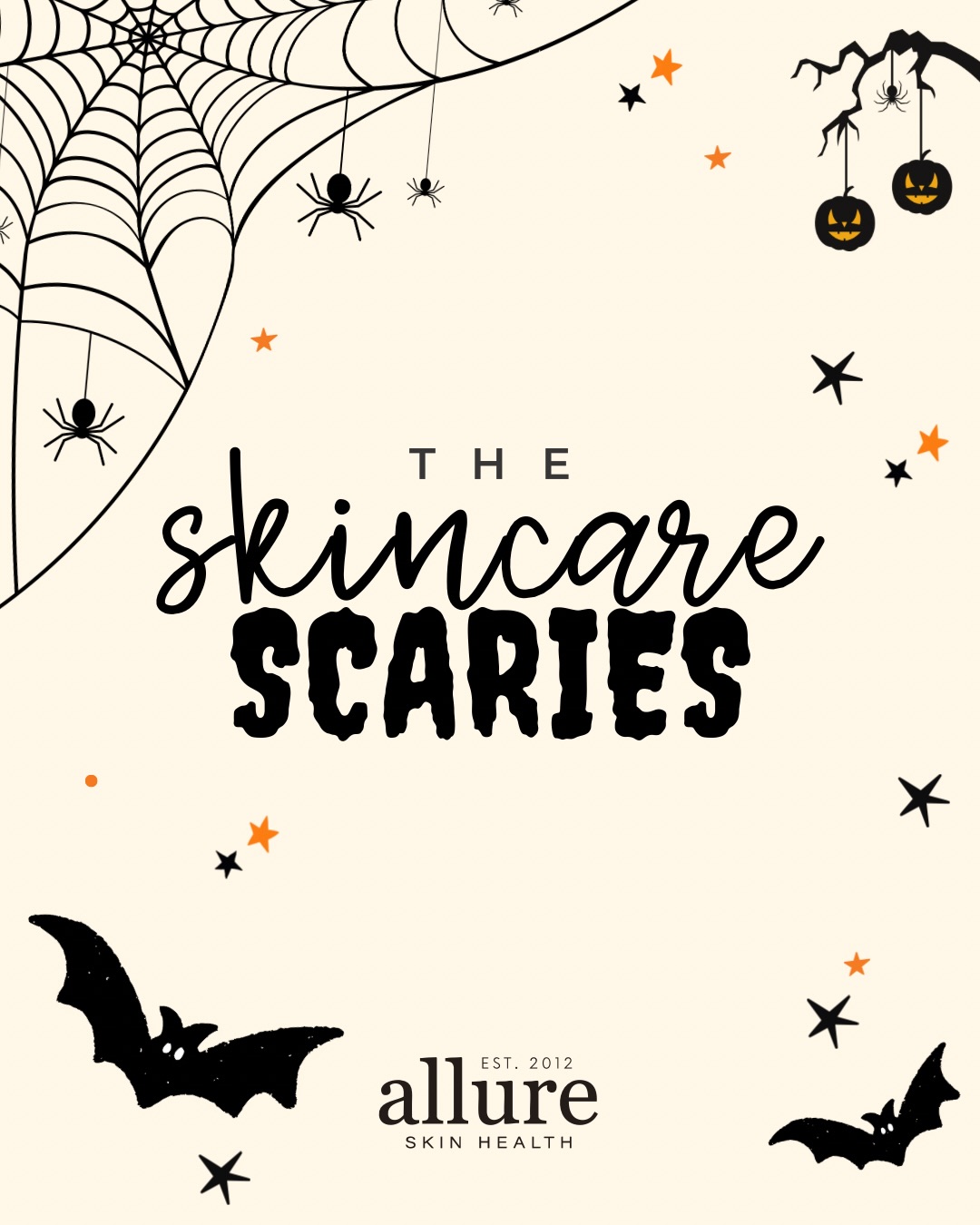 👻 BOO-TY NIGHTMARES 👻
A few skincare habits that truly haunt us…
Sleeping in your makeup. Skipping SPF. Picking at your skin. Over-exfoliating. Waiting until the week before an event to start your skincare routine. 😱
Great skin usually isn’t about doing more. It’s about finding the right routine for your skin and staying consistent.
Swipe through for a few of our biggest skincare scares. 👻
📲 Call or text 608.772.0069 to book your free consultation. 🤎
#allureskinhealth #skincarescaries
