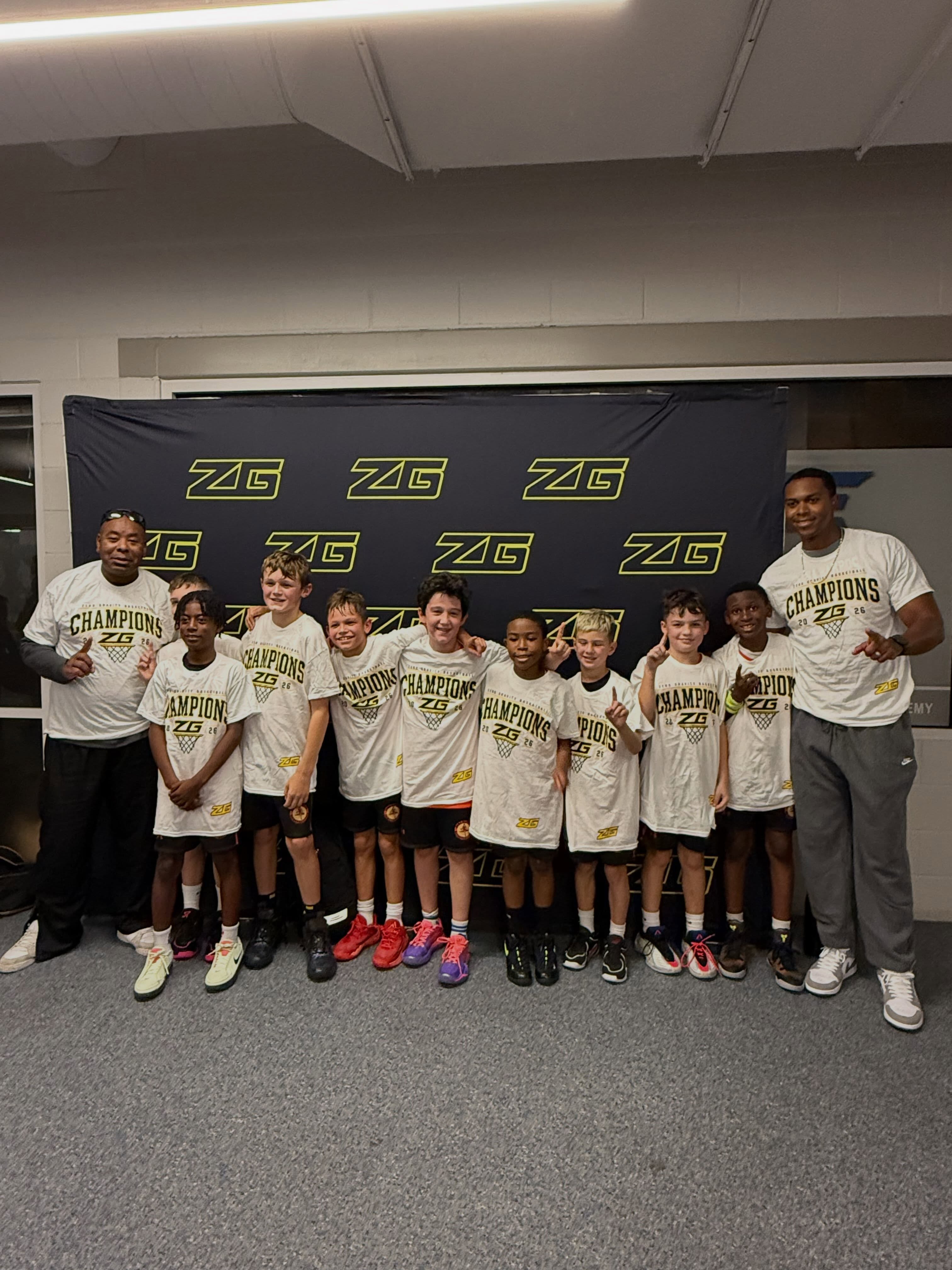 Congrats to Coach Eric and his 4th grade boys! Second championship this fall! Not going to be their last! #danabarrosbasketballclub #dbyl #dbskillstrainingacademy #champs #boysbasketball