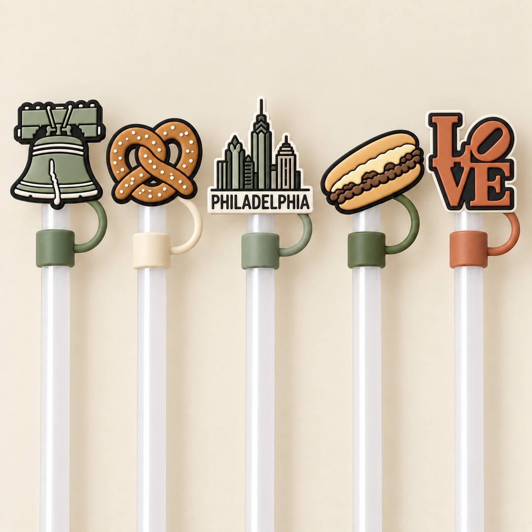 Philly looks good on everything. Even your straw.💚
