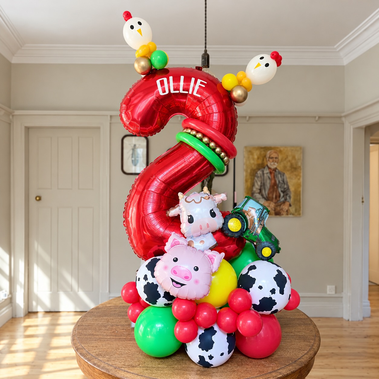Happy Second Birthday Ollie!! π§βπΎ
#oldmacdonald #farmbirthday #birthdayballoons #harrogateballoons #farmballoonstack