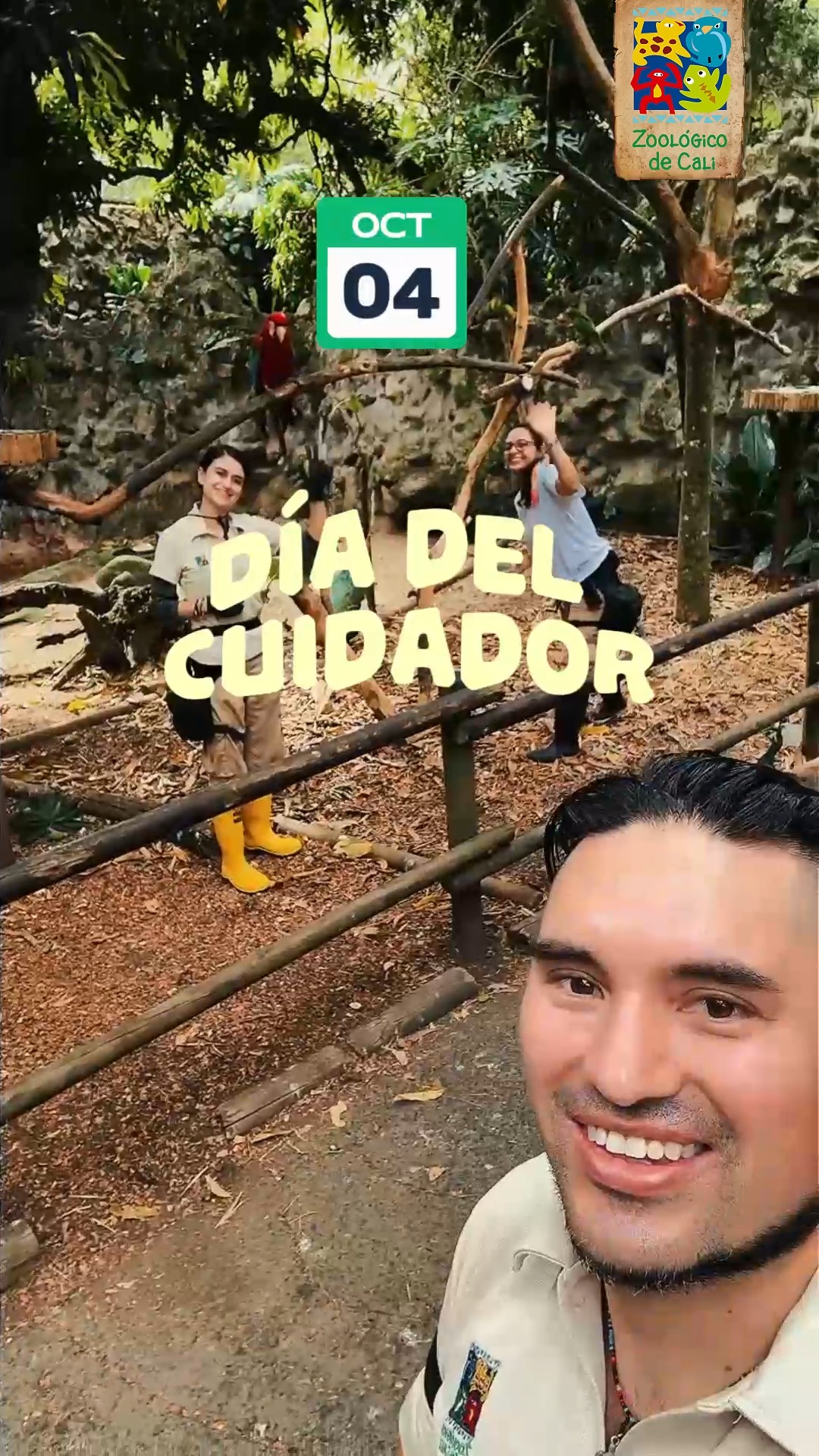 Detrás de cada día en el Zoo hay personas que observan, conocen y acompañan de cerca a los animales 🐾💚
Hoy reconocemos a quienes, con dedicación y experiencia, hacen parte de este trabajo y contribuyen a su bienestar todos los días.
¡Feliz Día del Cuidador Animal! 🦓🐒🦜
#díadelcuidadoranimal #cali #ZoológicoDeCali