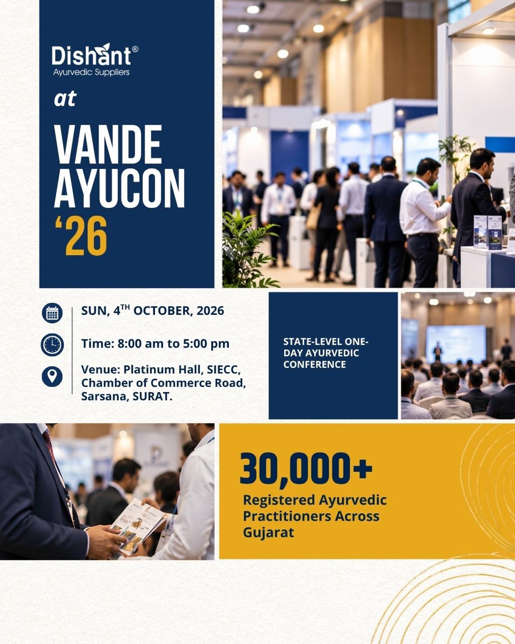 It’s happening tomorrow - come find Dishant at Vande Ayucon 2026!
(Dishant, ayurveda, ayurveda care, ayurveda healing, Surat)