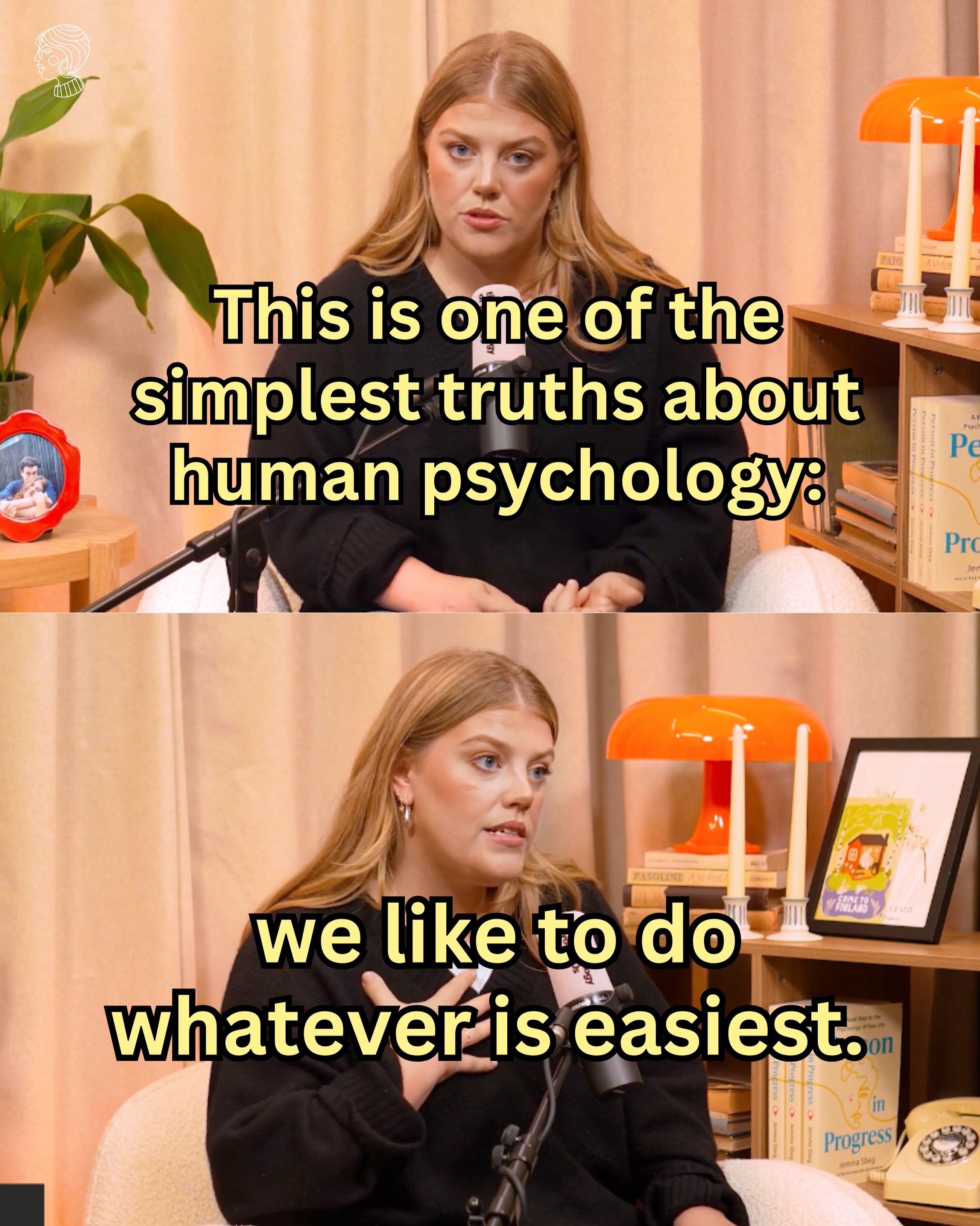 Episode 466. How your environment progress your behaviour (and how to DEPROGRAM yourself)
We basically researched and recorded your comprehensive guide to:
- Identifying what about your environment has unconsciously shaped your beliefs
- The psychology of context and situation
- How to take that information and reprogram what feels available to you and change your life
Full episode is available on @netflix or @spotify
Happy watching (or listening) 🤍
#psychologypodcast #psychology #motivation #selfimprovement #sciencepodcast