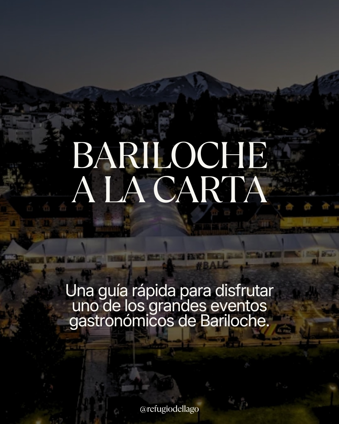 Bariloche a la Carta 🍔
Acá te traemos toda la información para que tengas en cuenta si venis a Bariloche y queres disfrutar uno de los eventos gastronómicos más grandes! 🙌🏽
Ya comenzó la feria, no te la pierdas en este finde largo! 🔜
#barilochealacarta #turismo #gastronomía #bariloche #fyp