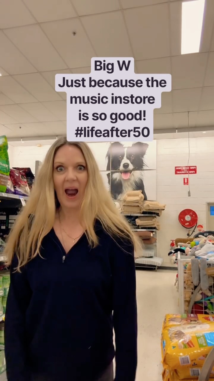 I haven’t heard this song in AGES! 😂 Big W seriously has the best Gen X music, and they absolutely pump it through the store.
So naturally, at 56, I had to pull out those 30-year-old jazz dance moves. 😂💃 Why not?!
I can’t even remember which video I was filming at Big Dub that day… maybe this one here: 👇🍋 https://youtu.be/yjuTMIlIT1M