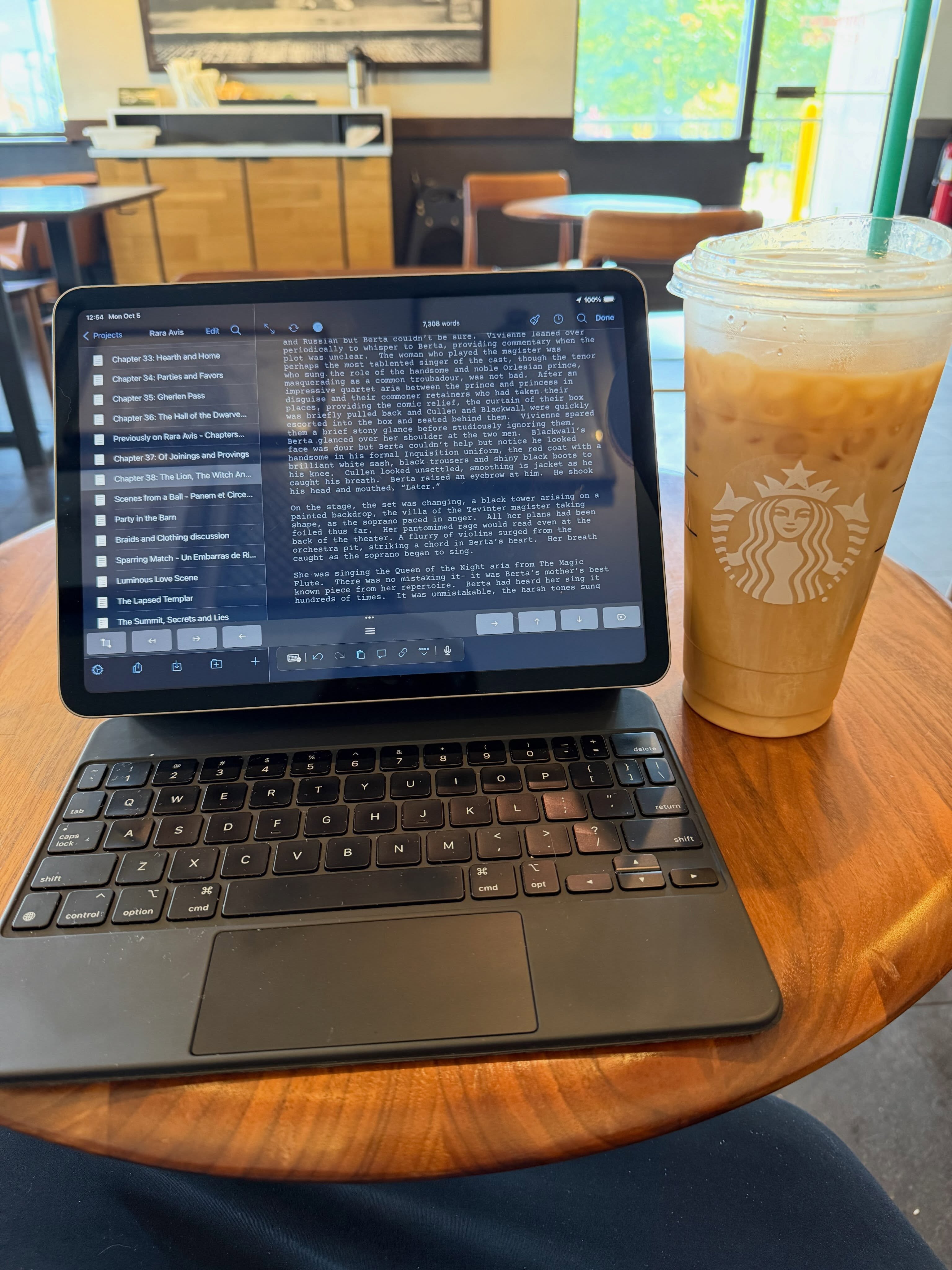 I’m a basic writer bitch today - but pulling 24 hours without shut-eye requires a trenta cold brew.