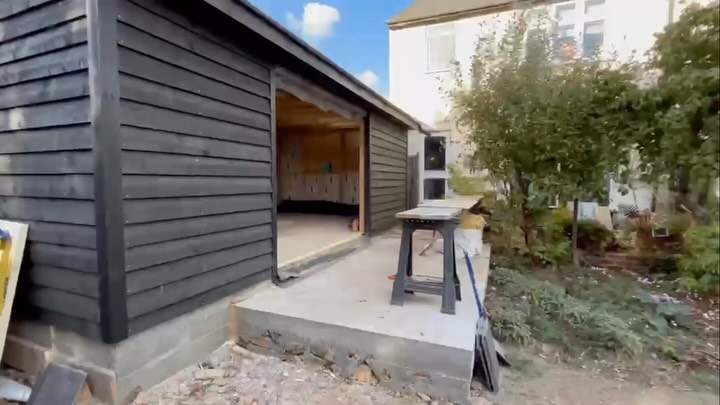 One of our jobs, a Barn Studio build coming on beautifully. #progressvideo #barn #studio #outbuilding
