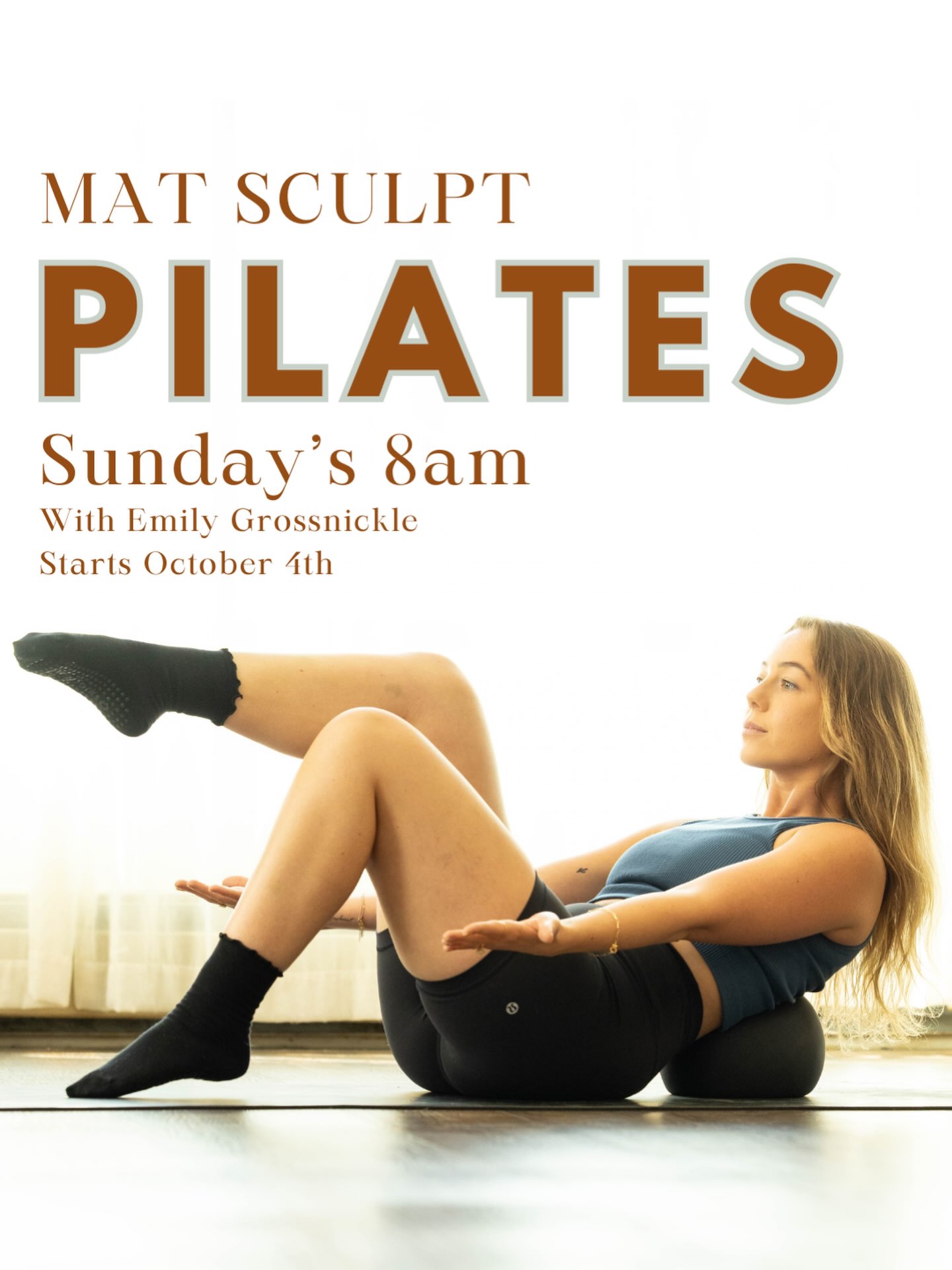 Today’s the day! Introducing Mat Sculpt Pilates — your new Sunday morning ritual for a full-body workout that blends the precision of Pilates with a little extra 🔥.
Expect controlled movement, intentional core work, sculpting sequences, and just enough burn to remind you that you showed up for yourself. No reformer needed — just your mat, your body, and a willingness to work.
Come move, sweat, stretch, and start your week feeling strong. 🤍
Every Sunday morning at Barrelosophy.
Grab your spot and make Mat Sculpt part of your weekend routine.
#Barrelosophy #MatSculpt #Pilates #MatPilates #GrandJunctionCO SundayWorkout PilatesClass StrongBodyStrongMind WeekendWellness