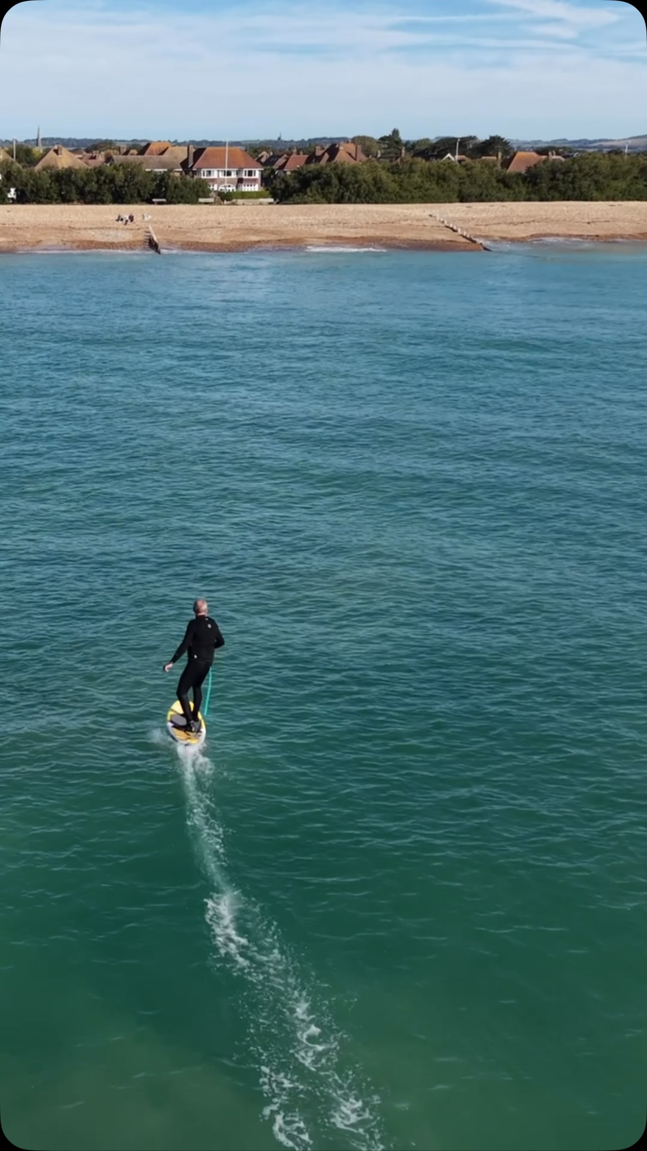 Not property related but looks like fun. #Efoil #fliteboard #worthing #watersport