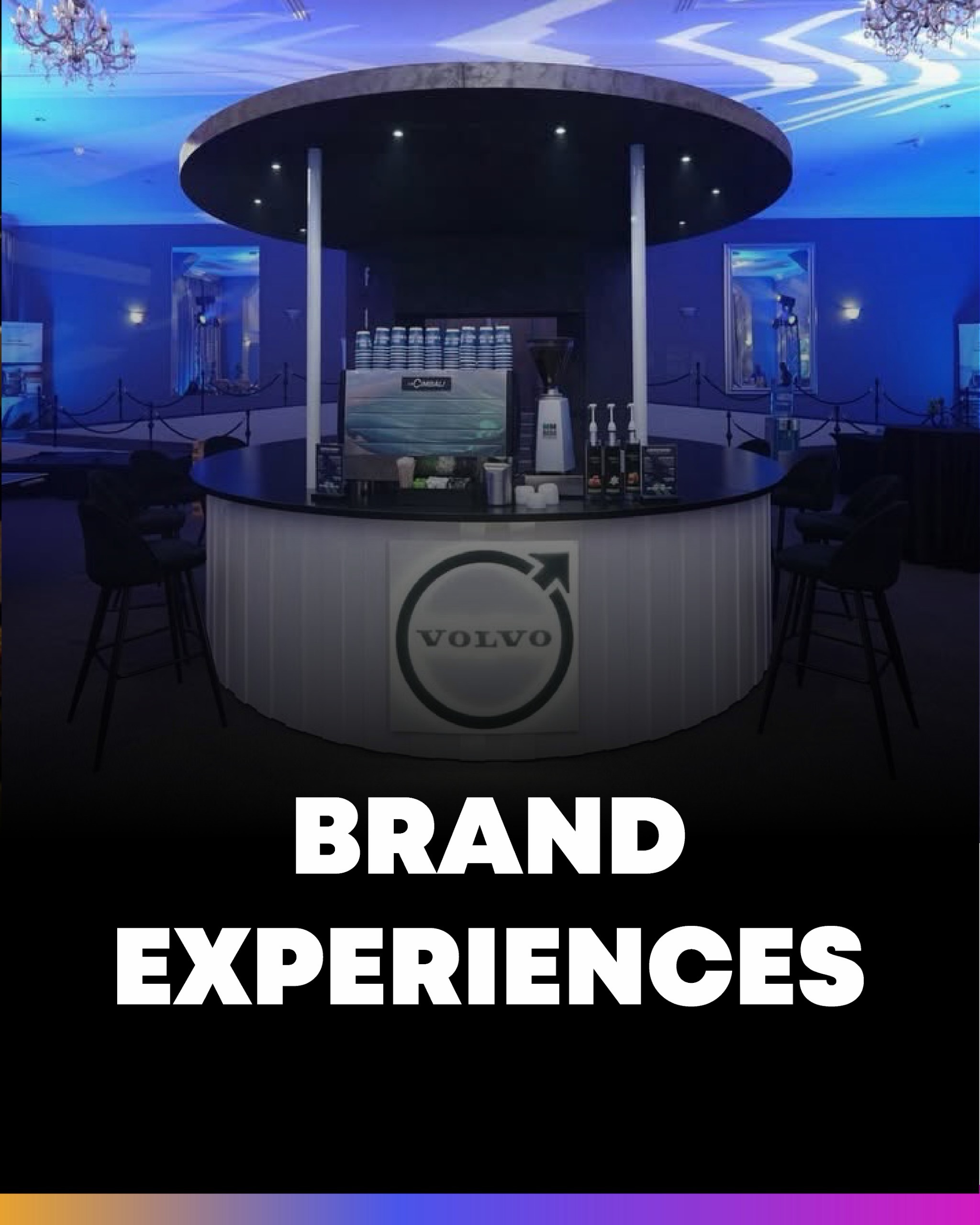 Brand Experiences, done STRONG.
From exhibitions and experiential launches to activations and immersive environments, we turn brand strategy into physical experiences that people can see, feel and engage with.