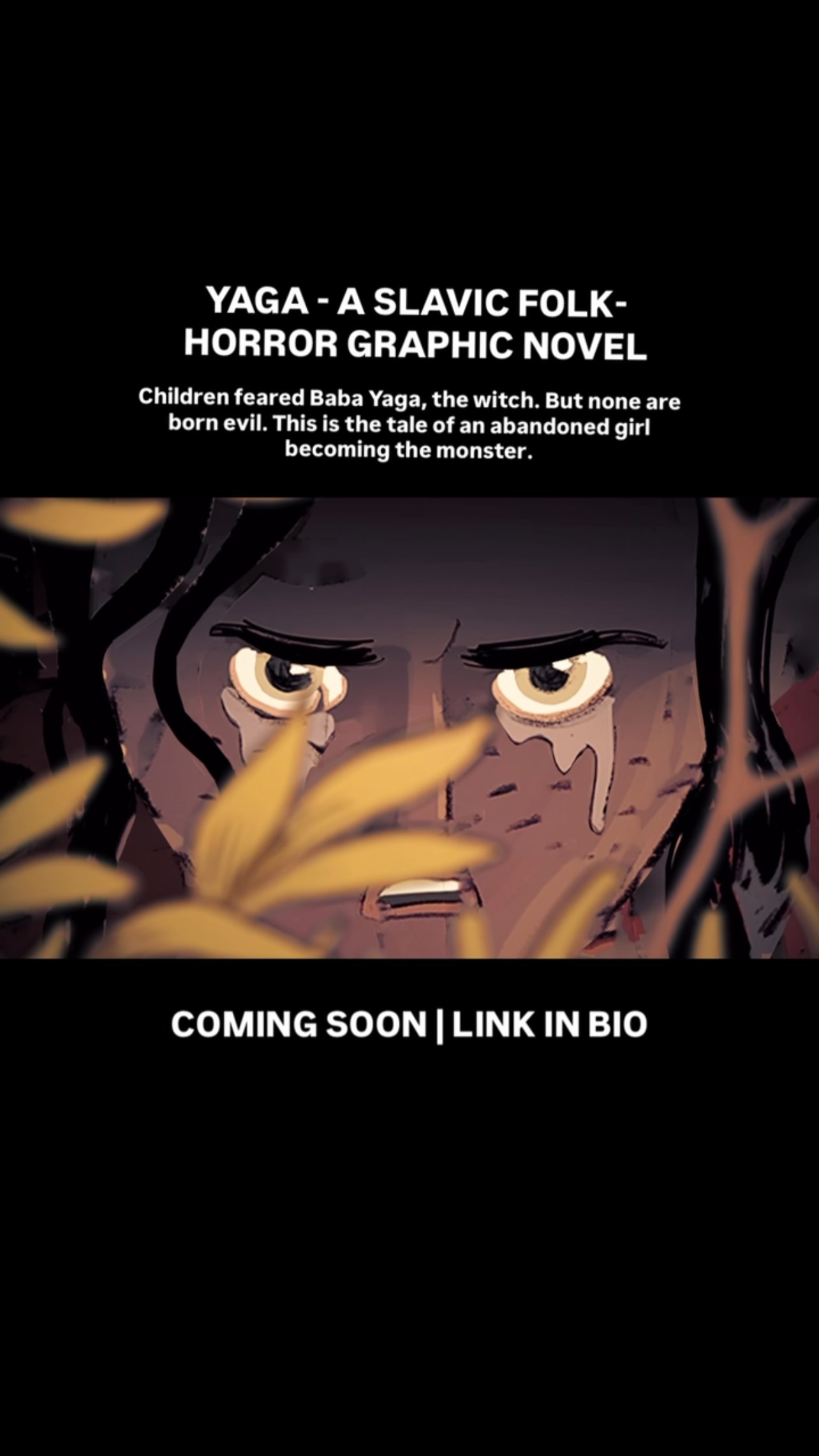 YAGA - THE OFFICIAL TRAILER | Pre-Launch is now LIVE! Set your reminder now | Link in bio
Abandoned and forced to survive a brutal world, discover the horrors that transformed her into one of folklore’s most feared witches.
🌲 YAGA
✍️ Written by Antoine Ozanam @aozanam
🎨 Art by Pedro Rodriguez @pedrorodriguezilustrador
📖 80-page Slavic folk horror graphic novel
📅 Launching on Kickstarter October 13th | Link in bio
The legend has a beginning.