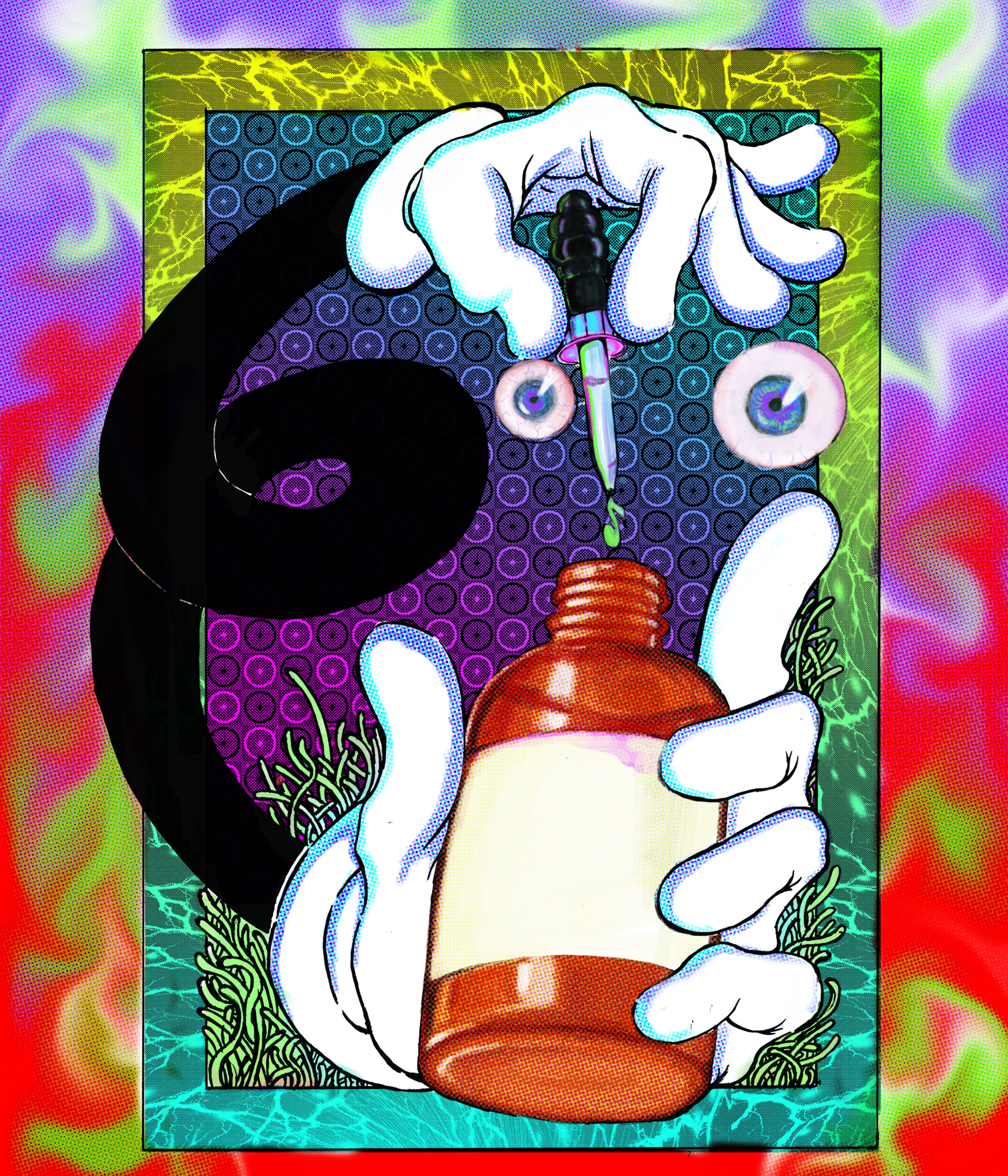 lol Breaking my fast just to post this since I'm digging through stuff to throw into my book. Previously there was something about the halftone that wouldn't let this upload.