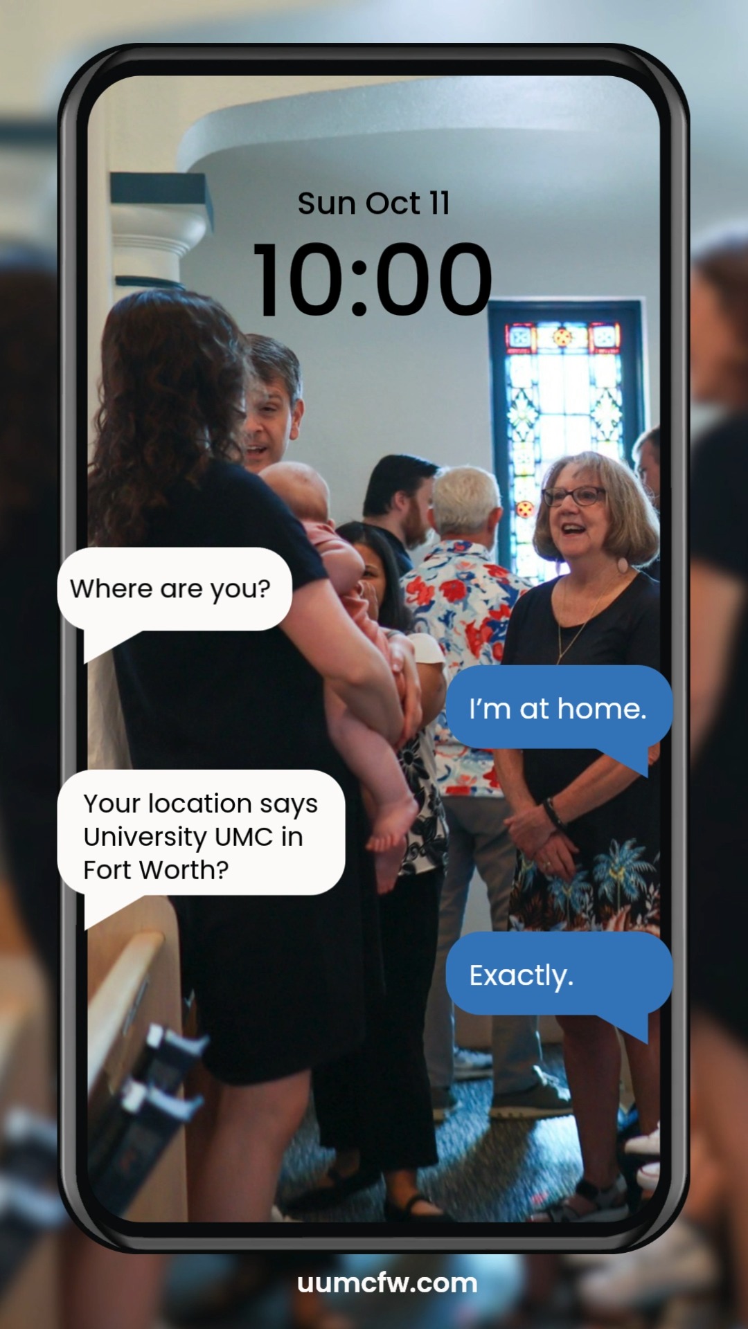 What if church felt more like home? 🏡💛
Come as you are. Bring your questions. Find your people.
No perfect lives required. Just room to belong.
There's a place for you at University UMC. And we'd love to meet you!
📍 Fort Worth | 2416 W. Berry St.
⏰ Sundays at 10 & 11 AM
#uumcfw #FortWorthTX #YouBelongHere #FortWorthChurch