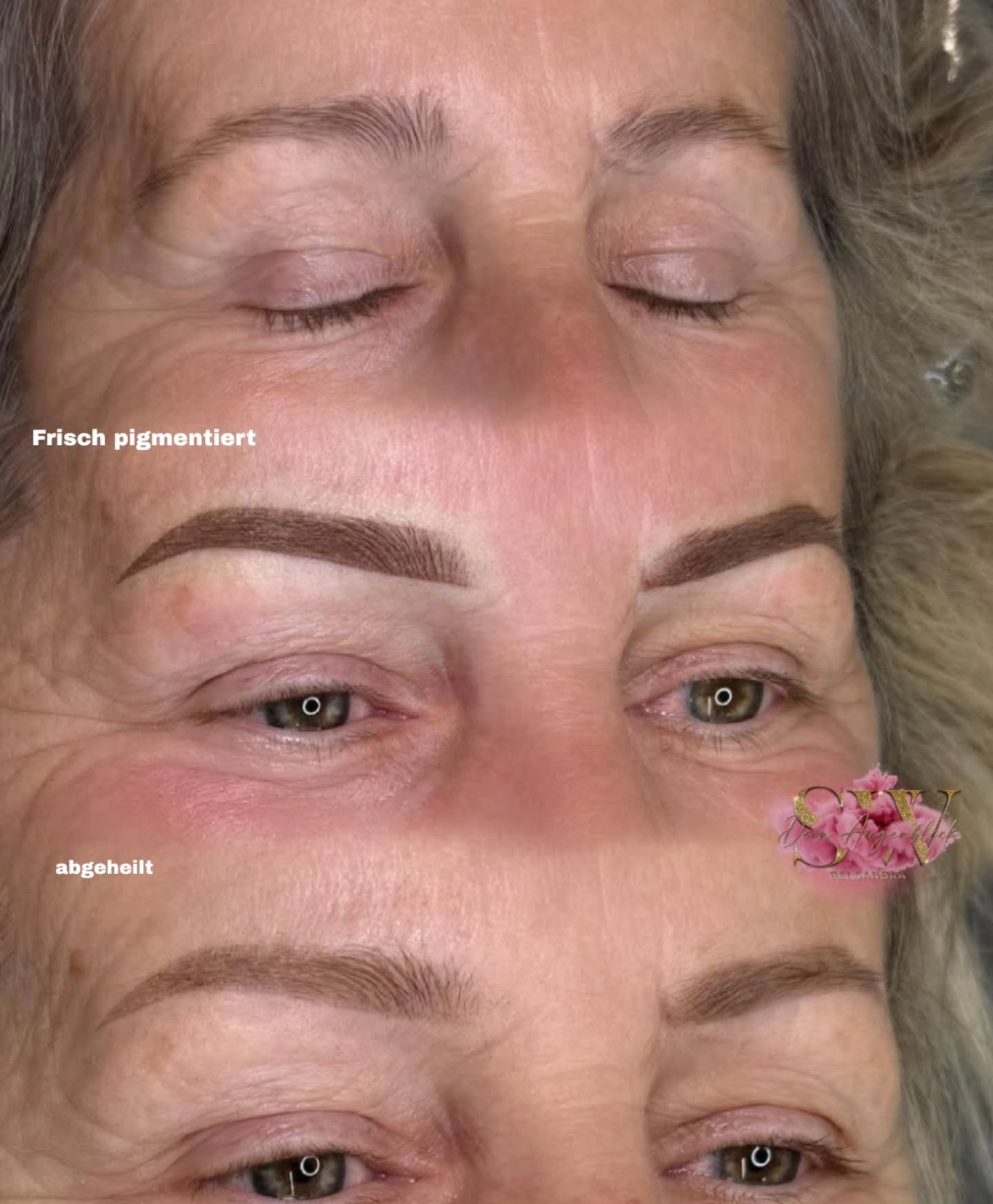 ✨ Powder Brows bei reifer Haut ✨
Gerade bei reifer Haut ist für mich weniger oft mehr.
Deshalb liebe ich Powder Brows, sie können besonders weich, natürlich und elegant wirken und sich harmonisch ins Gesicht einfügen.
1. Bild: unpigmentiert
2. Bild: frisch pigmentiert
3. Bild: abgeheilt ✨
Der spannende Unterschied? Das abgeheilte Ergebnis.
Frisch pigmentierte Augenbrauen wirken zunächst immer intensiver. Erst nach der Abheilung sieht man, wie weich und natürlich die Pigmentierung tatsächlich geworden ist.
Bei reifer Haut empfinde ich Powder Brows im Langzeitvergleich häufig als die passendere Technik als Microblading: Statt einzelner Härchen entsteht ein sanfter, pudriger Effekt, der sich sehr schön in die natürliche Hautstruktur einfügen kann.
Mein Ziel ist dabei niemals eine „gemachte“ Augenbraue.
Sondern eine Augenbraue, bei der man denkt:
„Du siehst irgendwie frischer aus – aber ich weiß gar nicht genau warum.“ 🤍
Natürlich, typgerecht und mit Blick darauf, wie das Ergebnis nicht nur frisch, sondern auch langfristig aussieht.
#powderbrows #powderbrowsmünchen #permanentmakeup #permanentmakeupmünchen #augenbrauen augenbrauenpigmentierung reifehaut pmu naturalbrows browtransformation