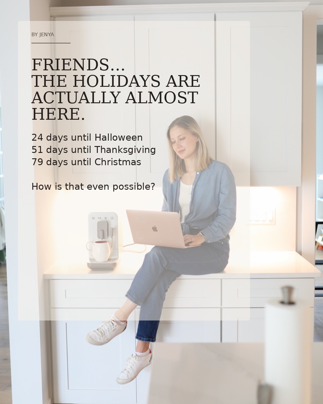 The holidays always feel far away… until suddenly they’re not.
And while we’re thinking about gifts, travel plans, menus and who’s staying where, I think we forget to prepare the one thing that can make all of it feel a little easier: our home.
If you’re hosting, an organized home means your guests can actually find what they need without asking you every five minutes.
And if you’re traveling, there is nothing better than coming home tired, dropping your bags, and realizing you’re coming back to calm — not another project waiting for you.
The goal isn’t a picture-perfect home for the holidays.
It’s a home that works for you during one of the busiest times of the year.
So consider this your little reminder: give your home some love before the holiday rush begins.
And if you need a little help getting there, the By Jenya team is here — DC, Northern Virginia + Potomac, MD.
#jenyatucker #dmvhomeorganizer