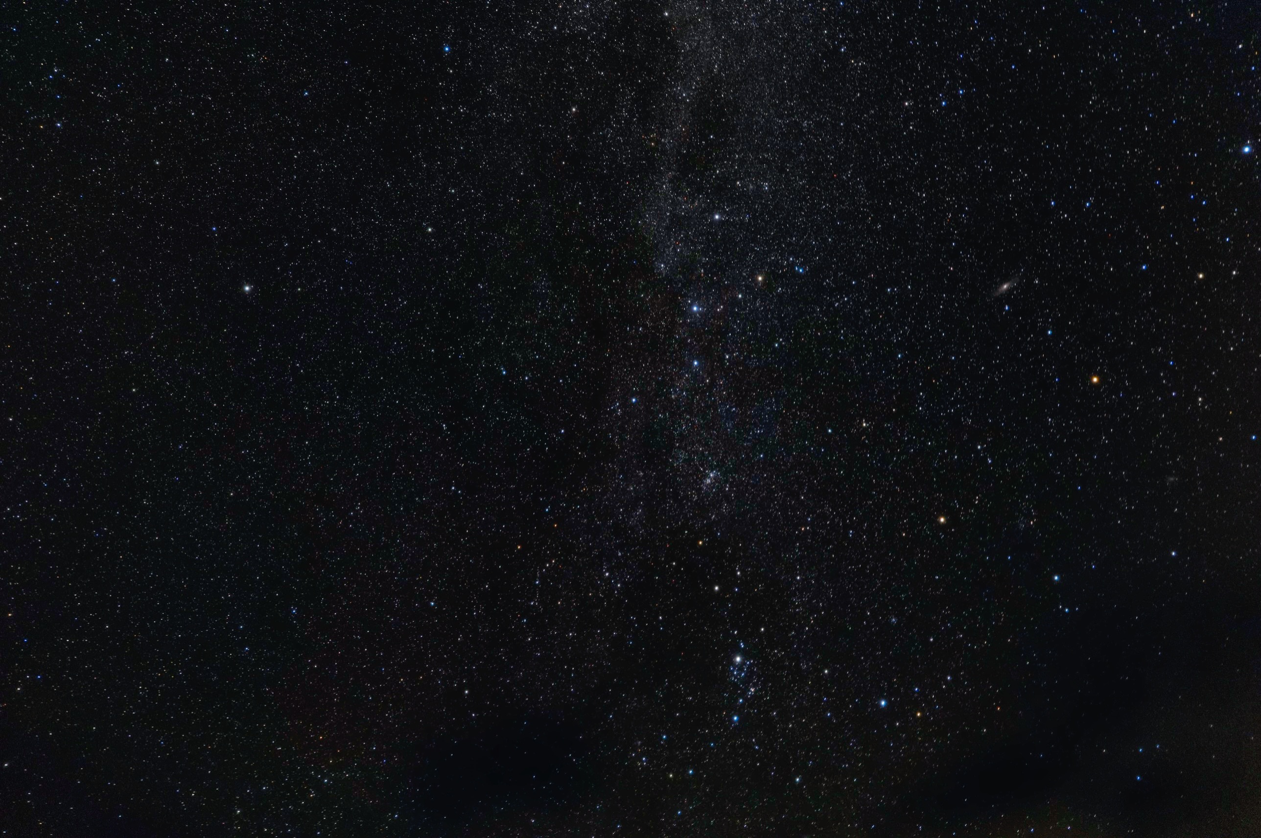 Mongolia by day is the Land of the Eternal Blue Sky. By night it is this.
No telescope, no tracking mount: a camera on a tripod and a sky with almost nothing lit beneath it. The Milky Way runs down through Cassiopeia, the Double Cluster hangs in the middle of it, and the small oval at upper right is the Andromeda Galaxy, 2.5 million light-years away and visible to the naked eye out here. Polaris sits alone on the left, where the herders have always found it.
Autumn nights in the countryside are cold, long and clear. Ask us for a moonless week and we will build the itinerary around it. Swipe for the labelled version.
Nights like this come with most of our countryside tours: mongoliantour.guide
#Mongolia #MilkyWay #NightSky #Astrophotography #AndromedaGalaxy DarkSky MongoliaTravel TravelMongolia EnzaTours
