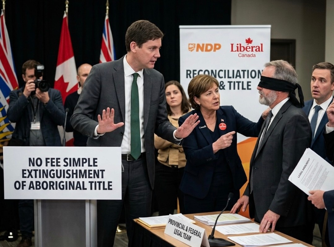 HERE'S WHY YOUR PRIVATE PROPERTY RIGHTS WERE NOT DEFENDED IN THE COWICHAN TRIBES BC SUPREME COURT CLAIM ๐ ๐ก
Provincial and federal lawyers couldn't properly defend private property. How could they when both governments put legal blinders on them, instructing their lawyers NOT to argue that "fee simple interests extinguish Aboriginal title."
Legal expert Geoffrey Moyse writes: "Nearly every Canadian home rests on fee simple title. In August, the B.C. Supreme Court ranked that form of ownership beneath Aboriginal title on land in Richmond, declaring the Indigenous interest โsenior and prior.โ Cowichan left unresolved whether a First Nation proving title over private land can, on a further application, take it. All parties will appeal. This appeal was hollowed out in 2018, when Ottawa and Victoria adopted litigation guidelines barring their lawyers from arguing that fee simple interests extinguish Aboriginal title.
The federal directive leaves little room for interpretation. It instructs โcounsel to recognize Aboriginal rights, including Aboriginal title.โ Any lawyer proposing to deny such rights must โseek direction on the proposed position from the Assistant Deputy Attorney General.โ Counsel โmust ensure that their submissions and positions do not have the direct or collateral effect of undermining or restraining those rights.โ
An appeal in which the Crown cannot advance the argument most protective of private ownership amounts to capitulation staged in a courtroom. Premier David Eby promises to go โto the wallโ for property owners; his governmentโs rulebook stops its lawyers several steps short of it."
#HomesNotBankMachines #indigenous #landback #UNDRIP #PropertyRights
Source: The Hub: Sept. 9 2026 Canadian homeownersโ title is being decided by a 2018 memo nobody voted on