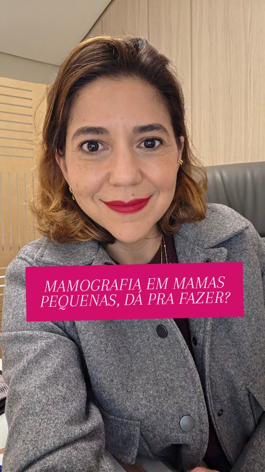 Sempre dá para fazer mamografia, não adie a sua!
Dra. Ana Beatriz Matos
Ginecologista e Mastologista
CRM 141-427SP RQE 61181 61182
#outubrorosa #mamografia #Mastologia