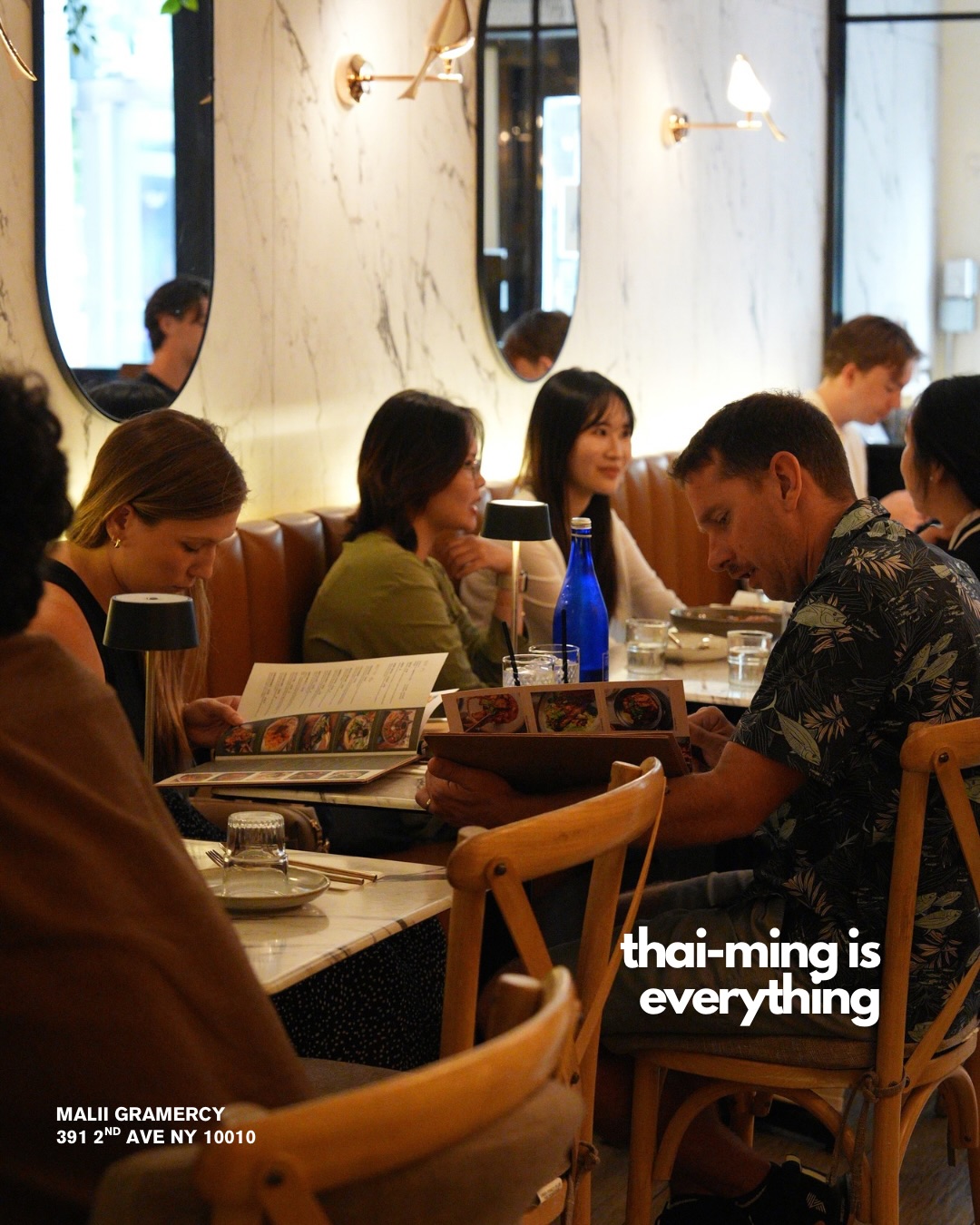 thai-ming is everything 🍜✨
and Malii Gramercy NYC understood the assignment 💅
we walked in saying "just a quick bite" and now we're planning our next visit before the check even came 😋
the noodles? ate. the vibes? immaculate. my self control? left the chat 🌶️
come hungry, leave obsessed 🖤