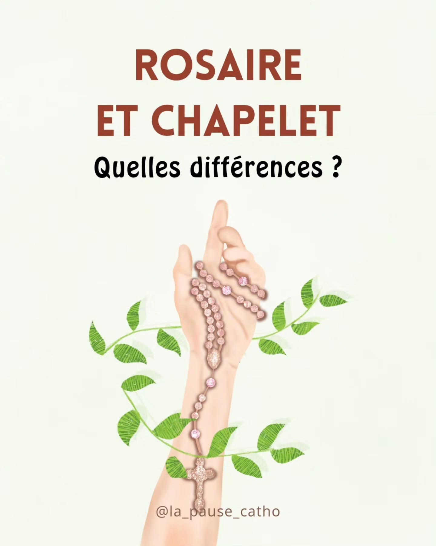 Chapelet, Rosaire… vous ne savez pas vraiment quelle est la différence ? 👀
On vous explique simplement.
_______________________
#rosaire #chapelet #prierlechapelet #prierlerosaire #moisdurosaire notredamedurosaire viergemarie