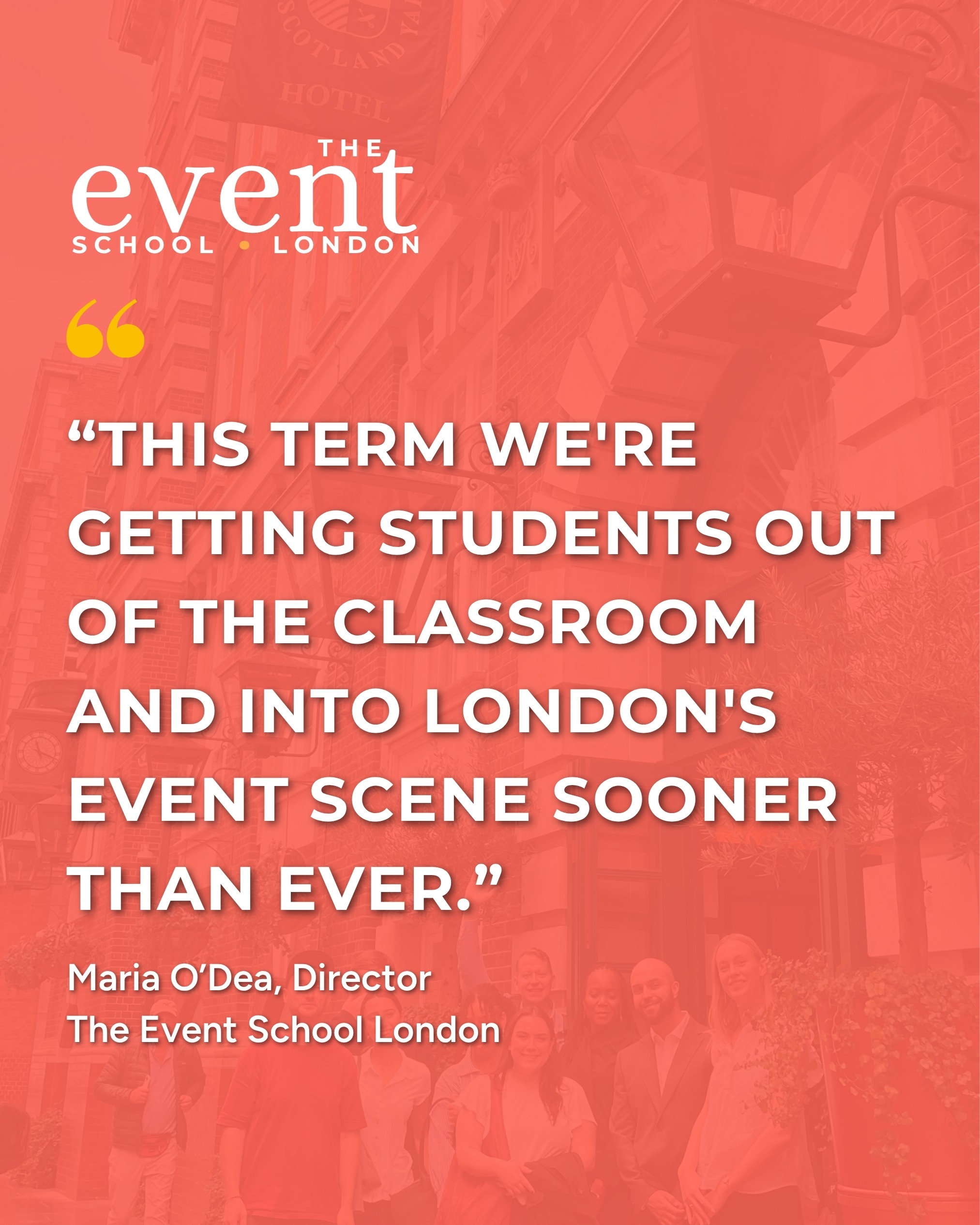 The best way to learn events is to be immersed in the industry, and this term our students are doing exactly that.
Term only started last week and so far we've been to:
āØGreat Scotland Yard Luxury Event Spaces šš½
āØQEII Centre, Conference, Exhibitions and Events at the heart of Westminster šš½
āØUnique Venue the Imperial War Museum šš½
And soon we're heading to...
⨠The Showman's Show
⨠Event Tech Live
⨠UK Wedding Association Event
⨠Sustainable Event Show
⨠Winter Wonderland Festival
⨠The National Wedding Show
⨠Stadium Visits
⨠The BNC Show
...just for starters!
#ExperientialLearning #HandsOnTraining #EventIndustry #StudentExperience #OutAndAbout #NextGenEventProfs #ChooseEvents
