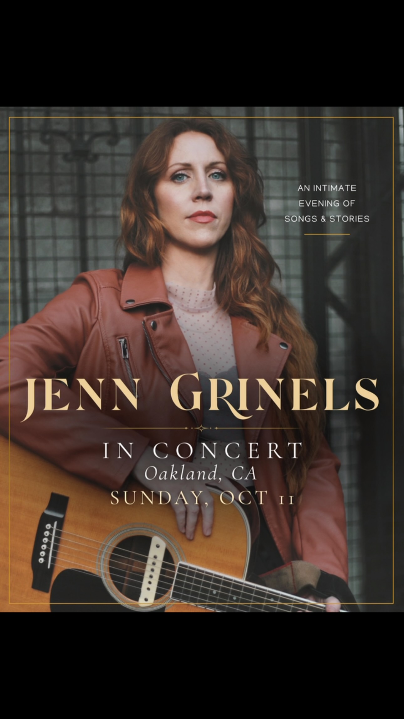 Fewer than 10 tickets remaining!!
This concert is hosted by my Aunt Suz at her house in Oakland- she has done so many of these shows now and they’re always SO lovely and intimate with great food, and they always sell out. The format this time will be a little different, with my concert set followed by a Q&A hosted by my dad, Sam Grinels. Don’t miss it!!
Doors open at 5pm for mingling with food and drinks (feel free to bring something to share), music starts at 6pm, with Q&A to follow.
Suggested donation $30+ per person.
To reserve your spot, send donation via Venmo to @jgrinels - PLEASE INCLUDE the number of reservations requested, and your email address.
Venue information & address will be emailed to ticket holders.
#jenngrinels #bayareamusic #supportlivemusic #indieartist #oaklandlivemusic