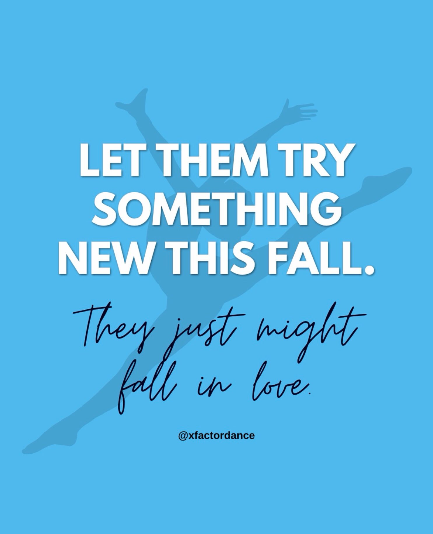 One new experience could become their favorite part of the week. 💙
A new step, a new friend, a little more confidence - there’s so much to discover at X-Factor Dance!
Stay tuned for a big announcement and message us to find a class that fits your dancer!