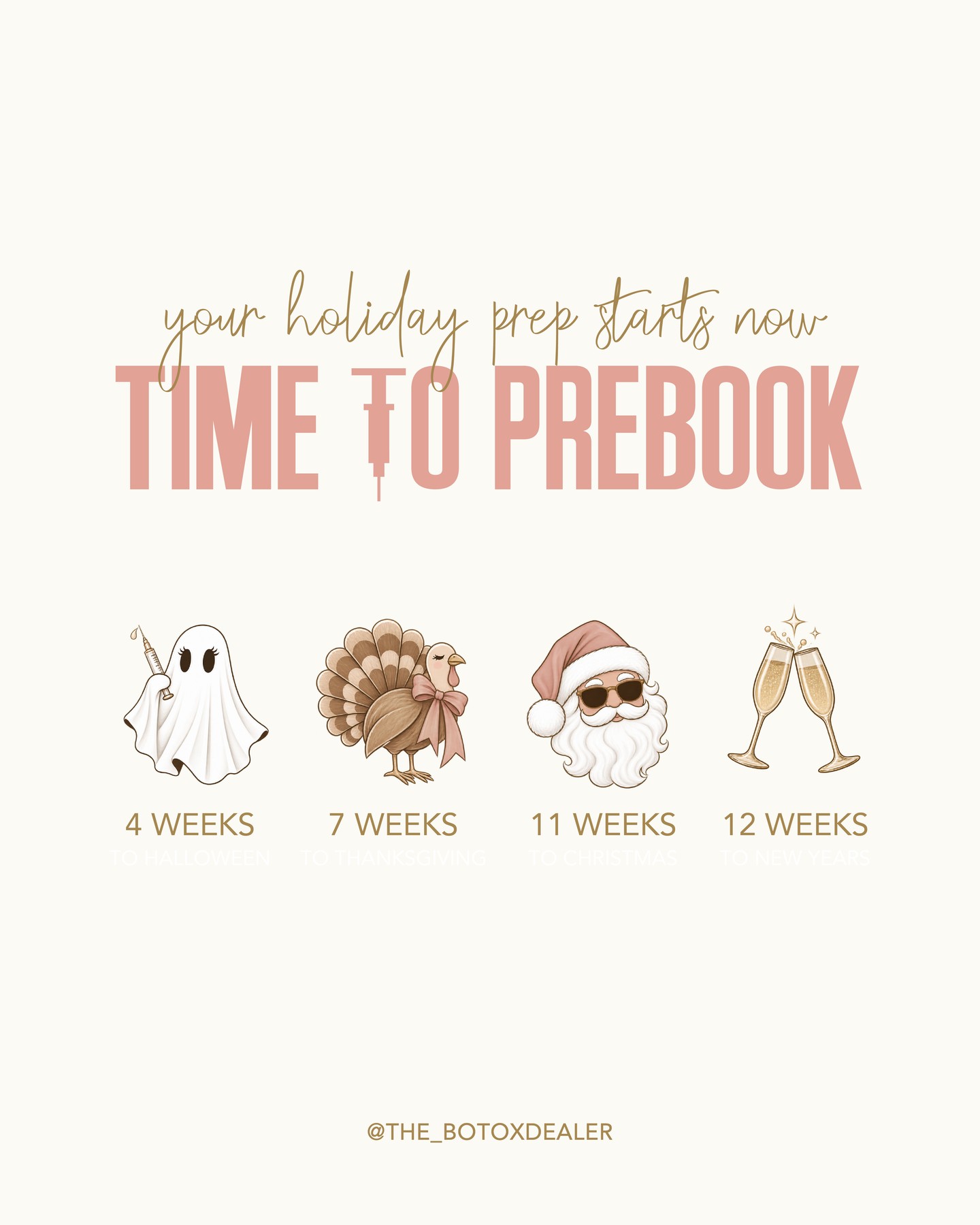 You're gorgeous. You're perfect. You're doing amazing, sweetie.
But it's time to prebook your appointments to stay that way for the holidays.
#thebotoxdealer #aestheticinjections #botoxandfillers #sayvilleny #beautyjunkies