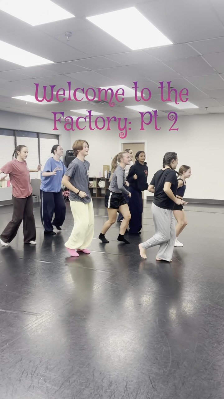 Our choreography development ensues!
Follow to see all the work that goes into our spring production, Willy Wonka!
#DanceFromWithin #WelcomeToTheFactory
