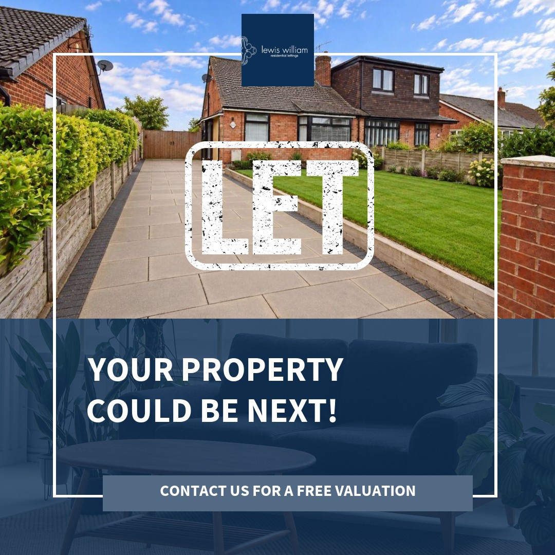 🎉 Another Let Agreed! 🎉
Success stories like this are what we do best — matching the right tenants to the right homes.
Through detailed referencing and careful tenant selection, we help protect your investment and secure dependable renters.
💰 Curious what your property could achieve in today’s market?
Contact Lewis William — your local expert in lettings
📞 | 01942 514763
📩 | info@lewiswilliam.co.uk
#LewisWilliamResidentialLettings #Let Agreed #RentalProperty #Lettings #Properties #Valuation #Rent #WN7