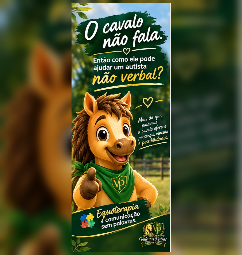 O cavalo não fala. Mas ele pode ajudar quem não usa a fala a se comunicar. 🐴💚
Na Equoterapia, olhar, gesto, expressão, aproximação e toque também podem ser formas de comunicação.
Cada pequeno gesto pode representar uma grande conquista.
Você já tinha pensado nisso? Comente aqui!
📍 Haras Vale das Pedras | Itupeva/SP
📲 WhatsApp: (11) 97851-9997
#Equoterapia #Autismo #itupevaeregião #ANDEBrasil