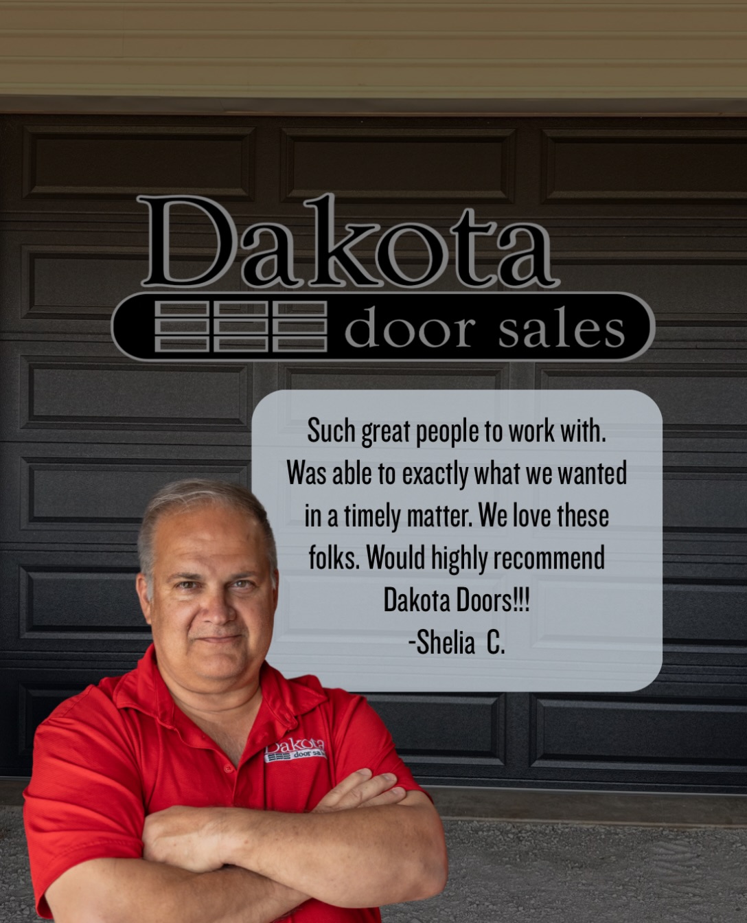 Nothing means more than hearing this from our customers! ❤️
We’re proud to make the process easy, deliver exactly what you’re looking for, and get the job done right and on time.
Thank you for trusting Dakota Door Sales and for the kind words! ⭐️⭐️⭐️⭐️⭐️
Serving Estill Springs, Winchester, Jasper TN and surrounding • 931-635-DOOR (3667) • www.dakotadoor.com