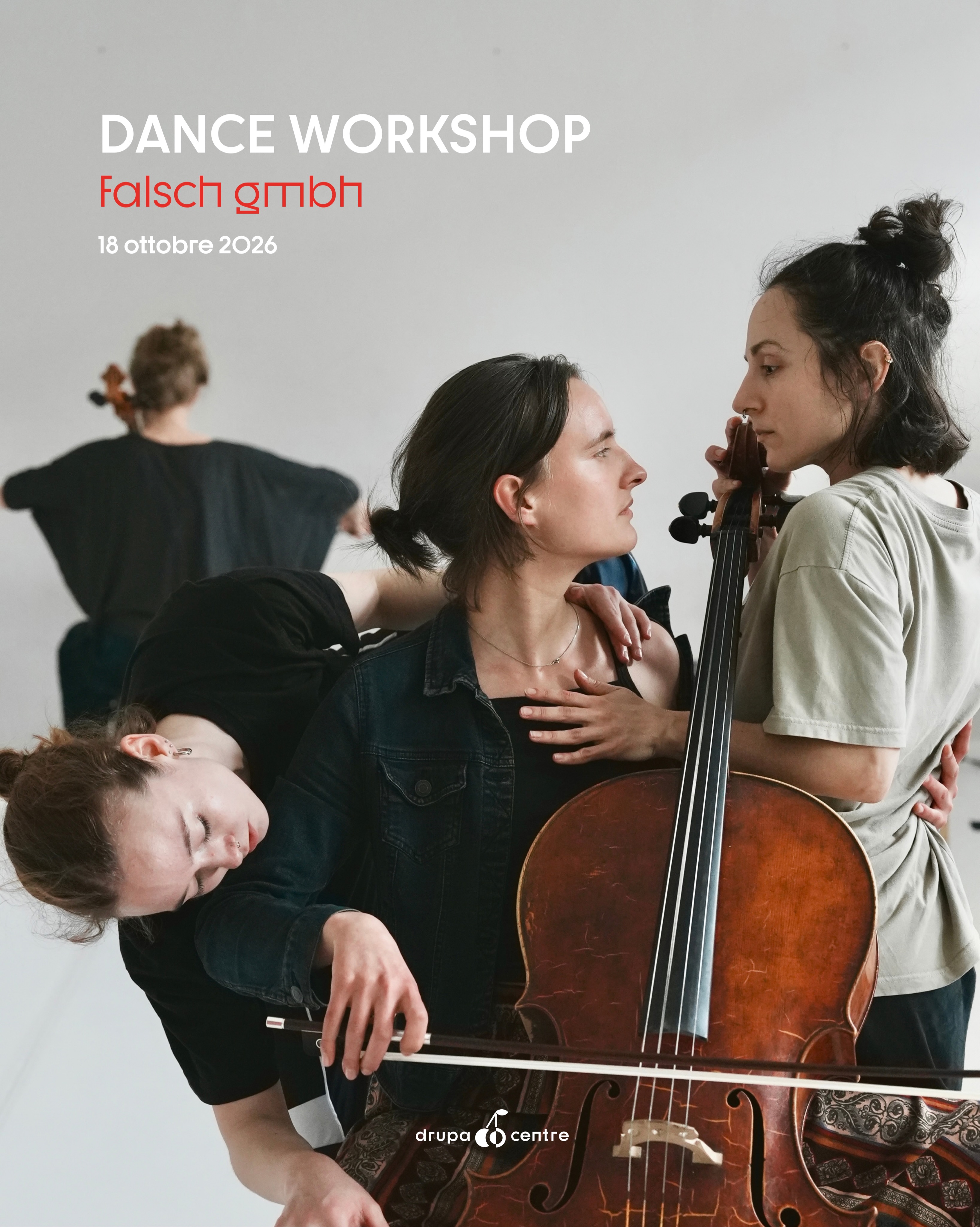 ๐ป WORKSHOP DI DANZA CON VIOLONCELLO DAL VIVO
Un laboratorio con @fal.sch_gmbh per esplorare la relazione tra movimento, improvvisazione e musica dal vivo.
Aperto a tutti i livelli
๐
18 ottobre 2026, 14:00โ16:00
๐ Drupa Centre, Mansuรจ
Iscrizioni > link in bio
#drupacentre #danceworkshop #cello