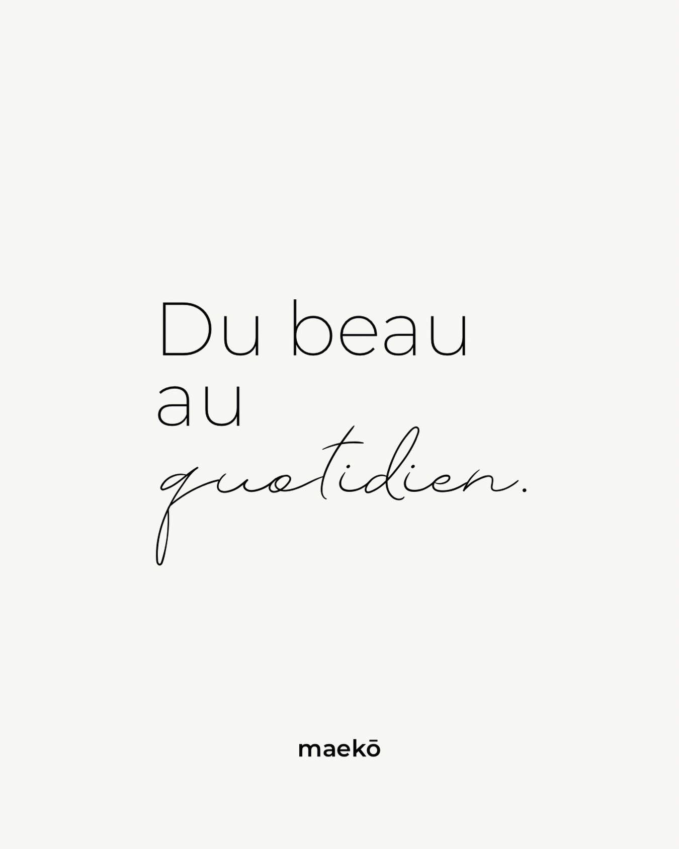 DU BEAU AU QUOTIDIEN
Quelques fleurs dans un vase, un objet que l’on aime retrouver, un parfum d’encens…
Ces petites attentions ont leur place dans notre quotidien. Elles inspirent les bouquets que je compose et les objets que je choisis pour maekō.
Ici, je vous partagerai mes créations, les découvertes de la boutique et un peu plus des gestes qui les accompagnent.
Pour offrir, se faire plaisir ou simplement découvrir, poussez la porte : je serai heureuse de vous accueillir.
📍 MAEKO · 3 rue du 1er Mai, Narbonne
#maeko #narbonne #fleuristenarbonne #fleuriste