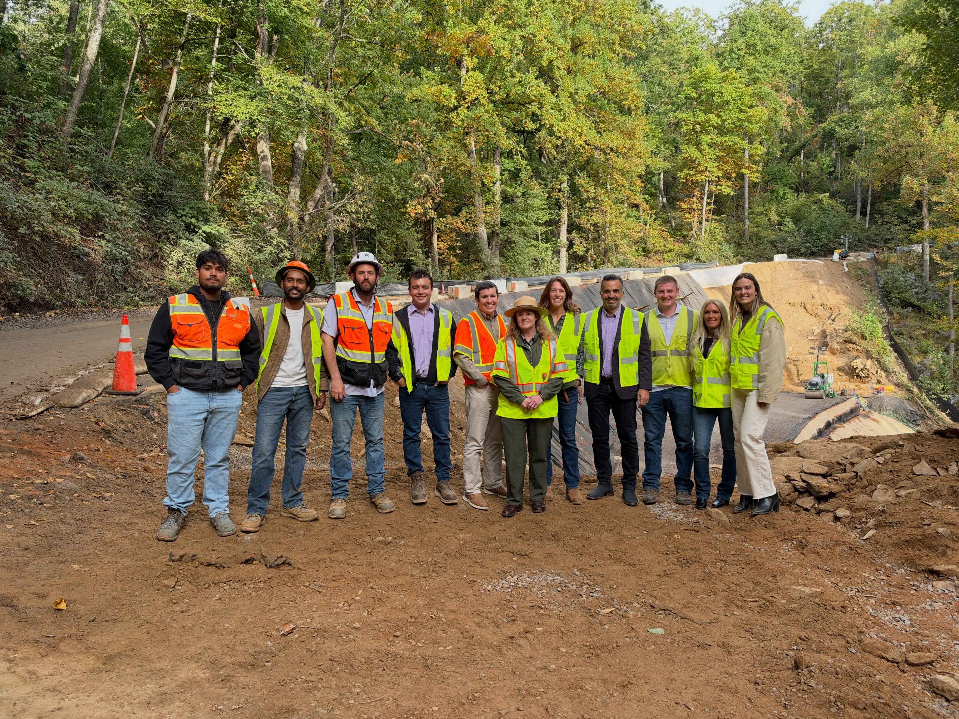 Eclipse was proud to attend the ribbon-cutting ceremony celebrating the reopening of the Blue Ridge Parkway!
After months of hard work by our crews, it was rewarding to see this iconic roadway reopen. A special thank you to the Federal Highway Administration for their partnership throughout this project!