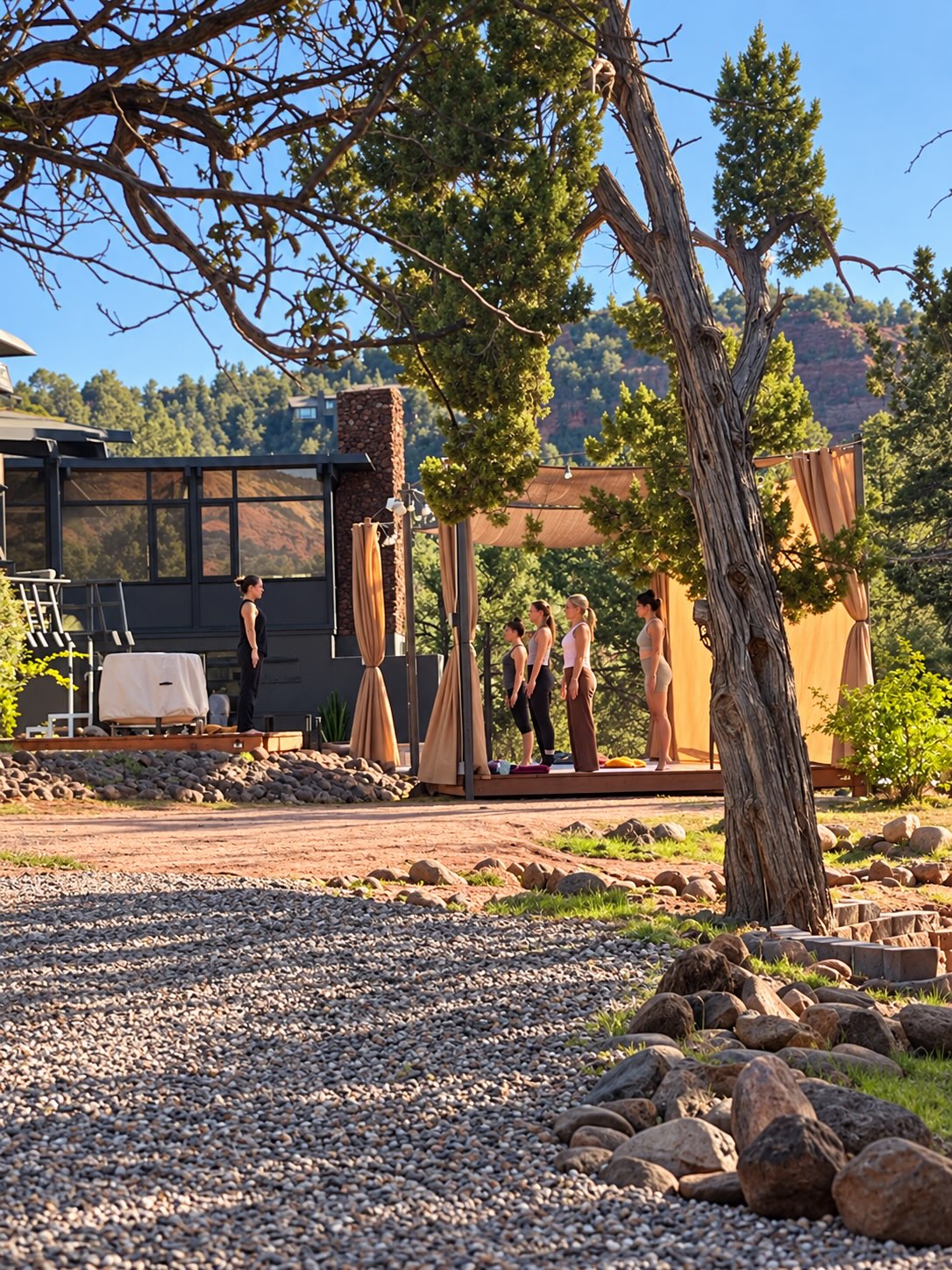 We absolutely adored having you and your entire group at The Jenesis House, @parakeetpilates! 🖤 It was such a joy to see our estate filled with beautiful energy, meaningful connections, movement, and moments of restoration. We hope you all left feeling refreshed, inspired, and deeply nourished.
✨ Did you know you can reserve The Jenesis House exclusively for your group?
Our Private Estate Buyouts are designed for wellness retreats, Pilates and yoga communities, milestone celebrations, corporate gatherings, and intimate group getaways.
Imagine having an entire Sedona wellness estate all to yourselves, complete with beautiful accommodations, chef-prepared meals, daily wellness experiences, and peaceful spaces to reconnect.
Whether you’re a wellness instructor looking to host your next retreat or simply dreaming of bringing your favorite people together, we’d be honored to help you create something unforgettable.
Your people. Your retreat. Your private Sedona sanctuary.
Inquire about our Private Estate Buyouts through the link in our bio. 🖤
#TheJenesisHouse #SedonaRetreat