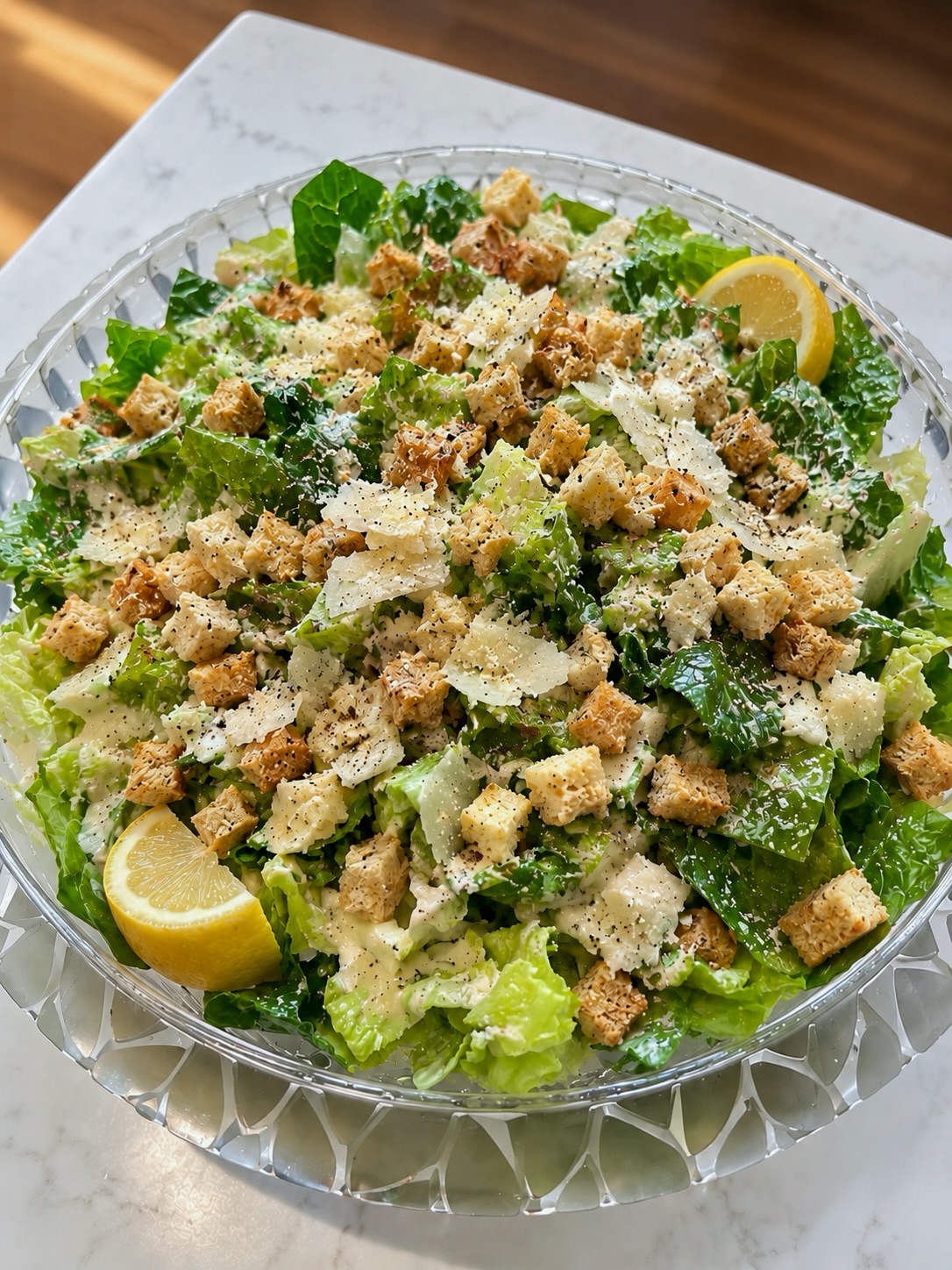 CAESAR SALAD OBSESSED!! 🤤 Anyone else?
If you know me, you know I absolutely ADORE Caesar salad. I had it pretty much daily while we were in Canada this past summer (thank you @jeanettehummel) ;)
And since returning back to London, I’ve been whipping it up regularly experimenting with different combinations, including my own dairy-free (parev) version to enjoy alongside our meals over the festivals.
Made with SIMPLE, GOOD QUALITY ingredients, it’s proof that healthy homemade food (both these pictured here) can be every bit as delicious as any restaurant equivalent.
Who else here loves Caesar salad? Let me know if you’d like me to share my healthy recipe on THE FOOD EFFECT blog 🫶🏽💚
#healthyeating #healthyliving #realfood