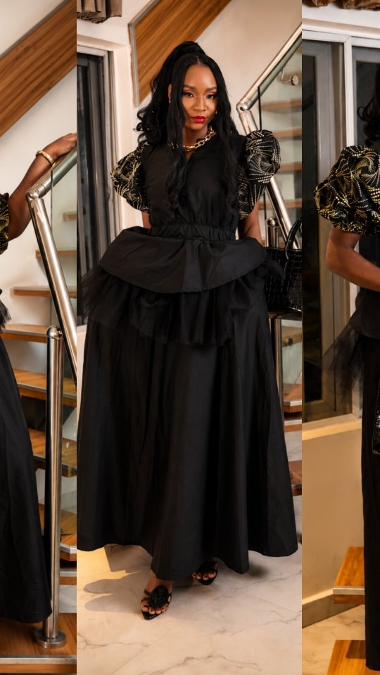 Getting ready is part of the fun.
Shoes. Earrings on. Zip her up. One last look in the mirror... and now we can go.
Because sometimes the plan is simple: get dressed, look good, and enjoy wherever the day takes you.
The Adaora Ankara Sleeve Peplum dress - The Executive.
Where are you wearing her to?
#NiellasCreation #AdaoraDress #NoirCadence #GetReadyWithMe #africanprintfashion fricanFashion