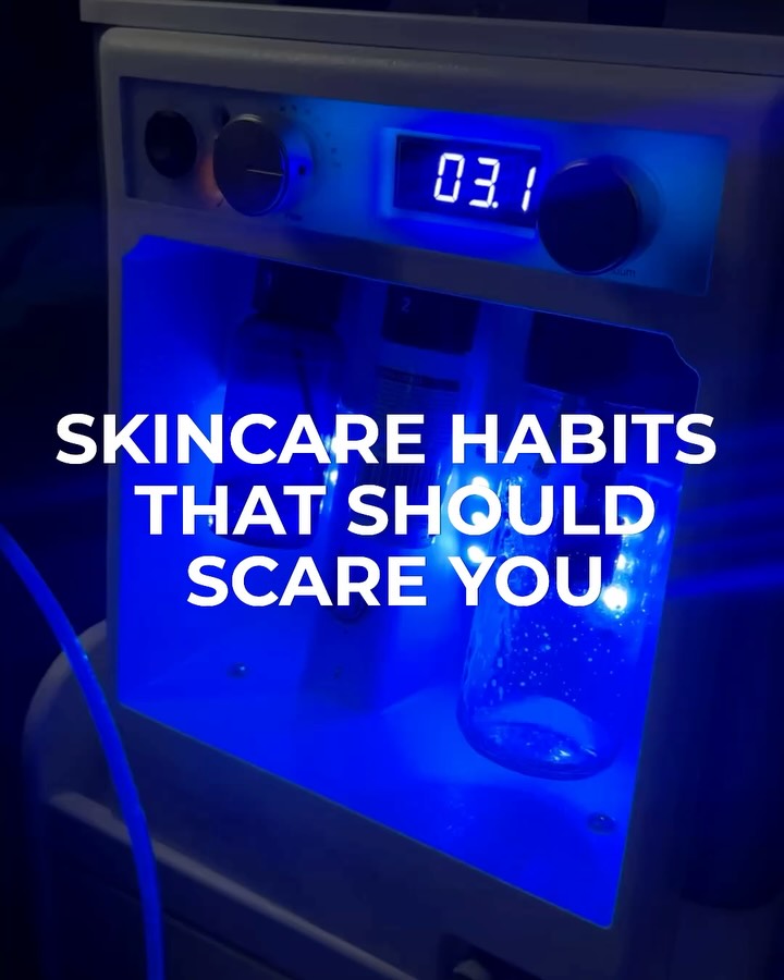 Some skincare habits are scarier than Halloween itself. 👻
#skincarejunkie #medspa #skinhacks