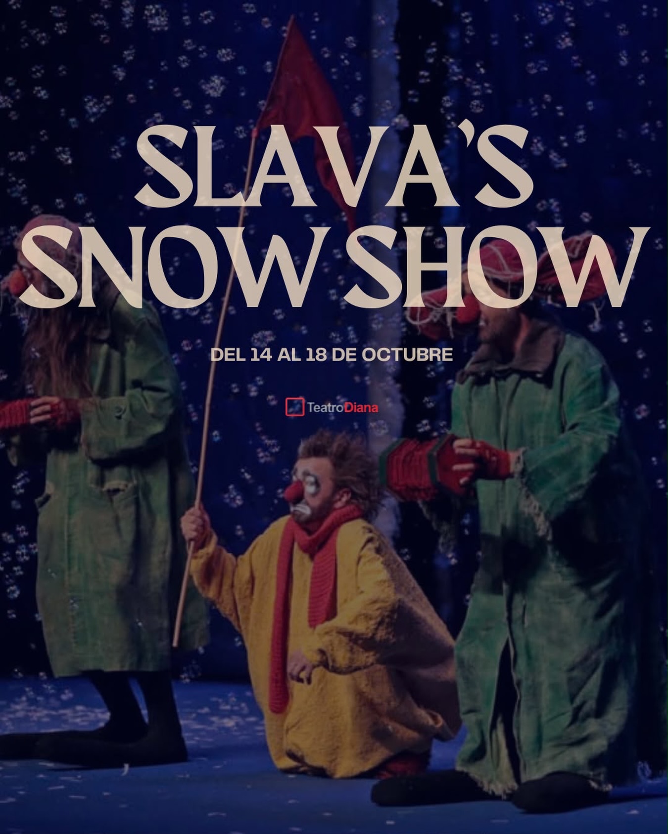 ¿Y si la nieve pudiera convertir el escenario en un mundo completamente distinto? ❄️
Slava’s Snowshow llega a Guadalajara con un espectáculo irresistible que nos lleva a un universo surrealista y mágico. ✨🎪
🗓️ 14-18 de octubre de 2026
📍 Teatro Diana
🎟️ Disponibles en sitios oficiales
#mmgdl #slavasnowshow #teatrodiana #humor #espectáculo