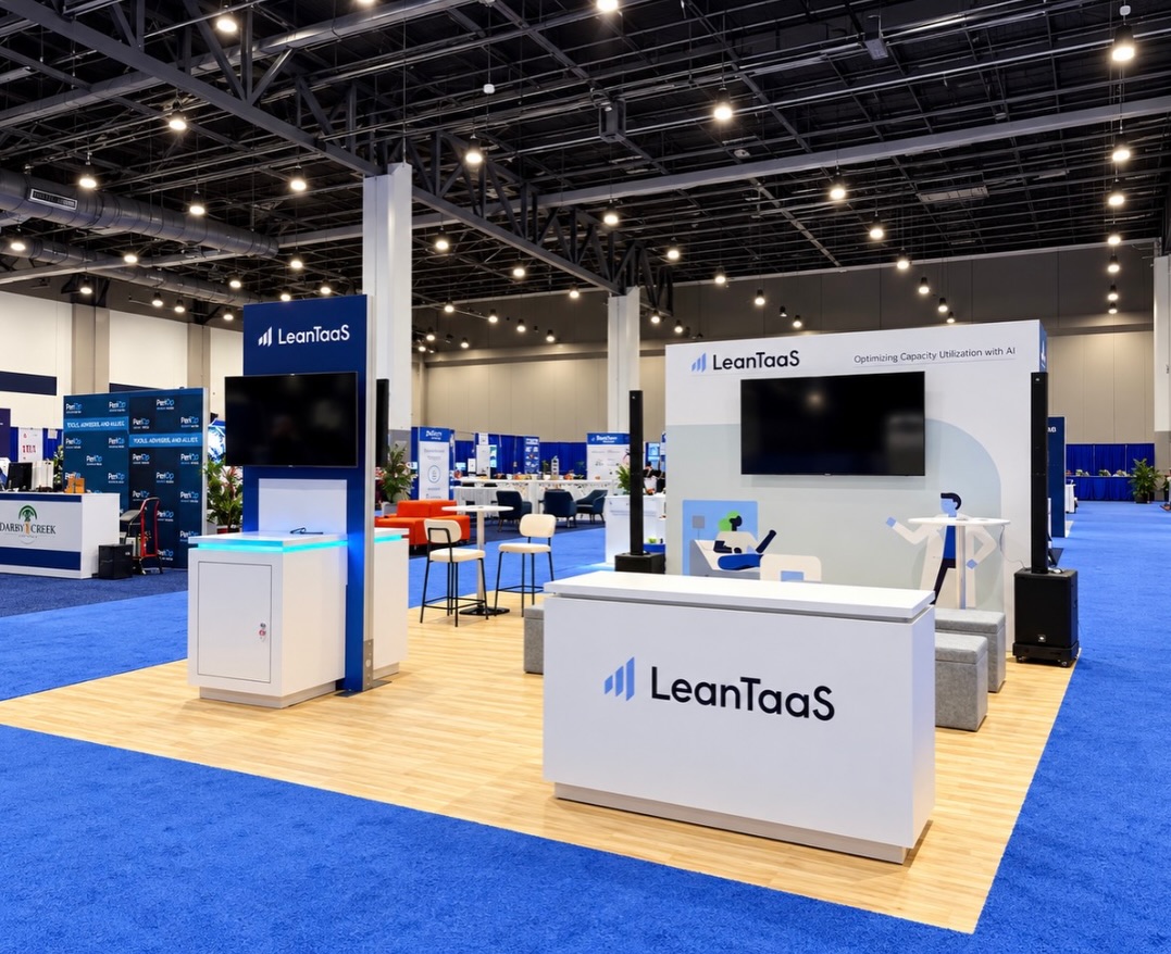Wishing LeanTaaS a wonderful event at PeriOp! 💙
Proud to bring their brand to life with a custom turnkey rental exhibit designed for connection, conversation, and impactful demos. Here’s to a great show! ✨
#LeanTaaS #PeriOp #TradeShowBooth #TurnkeyRentalExhibit #exhibitdesign
