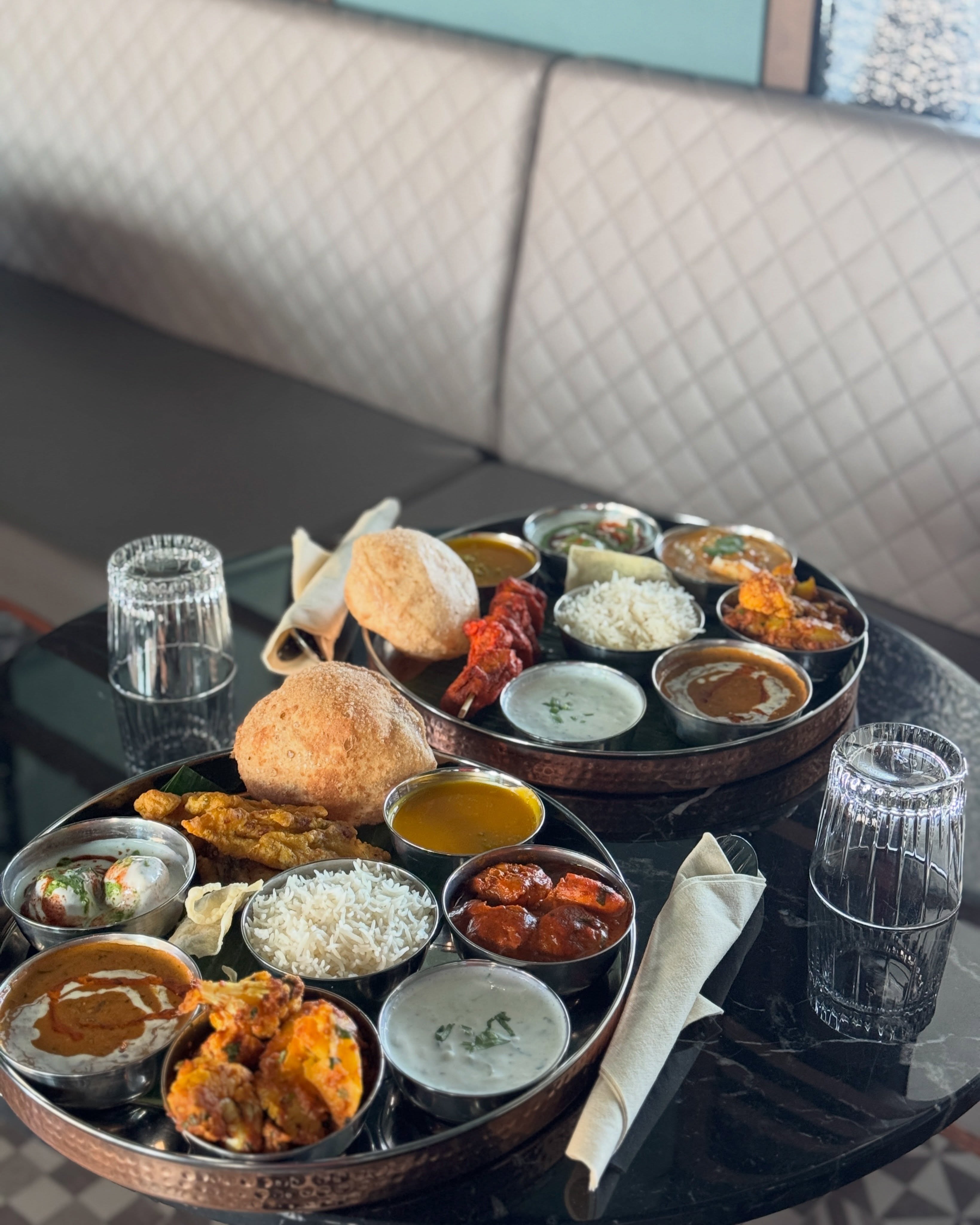 The hardest part about a thali?
Trying to decide what to eat first.
Then you remember… you don’t actually have to choose😌