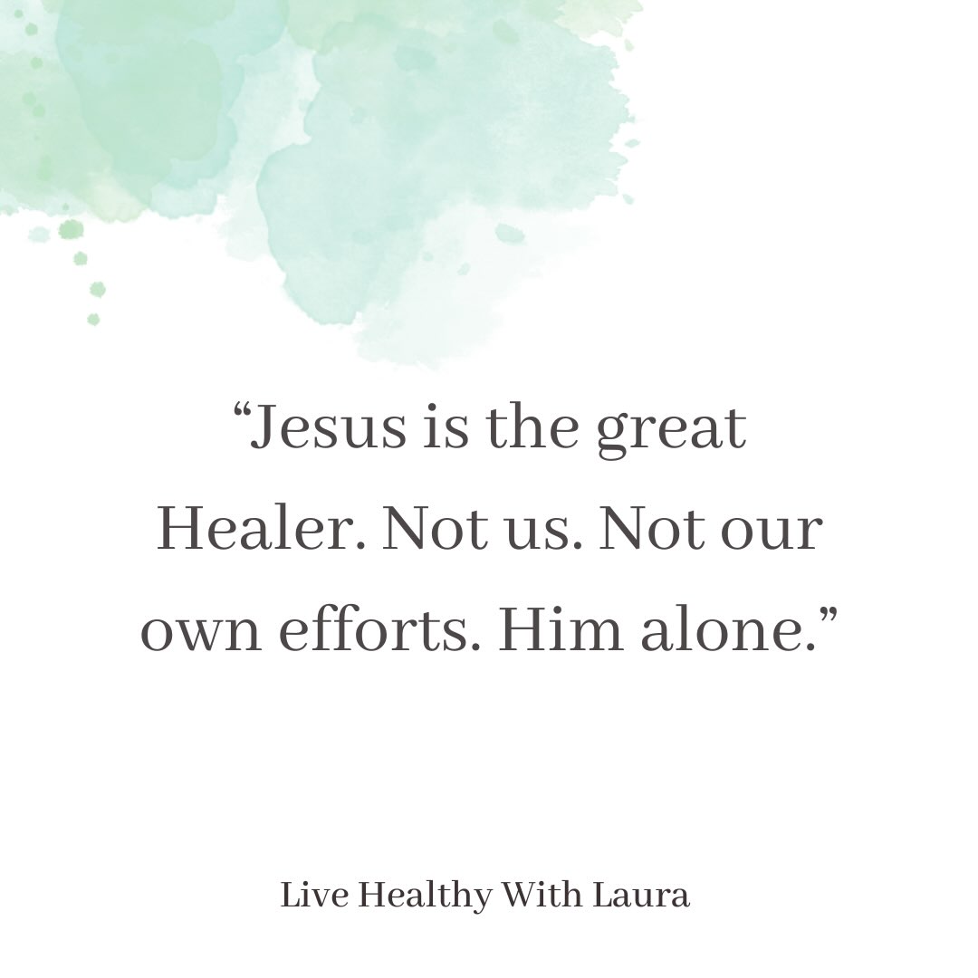 No caption needed. Jesus is the One who heals. That's it. β€οΈβπ©Ή #jesusheals #miracleworker