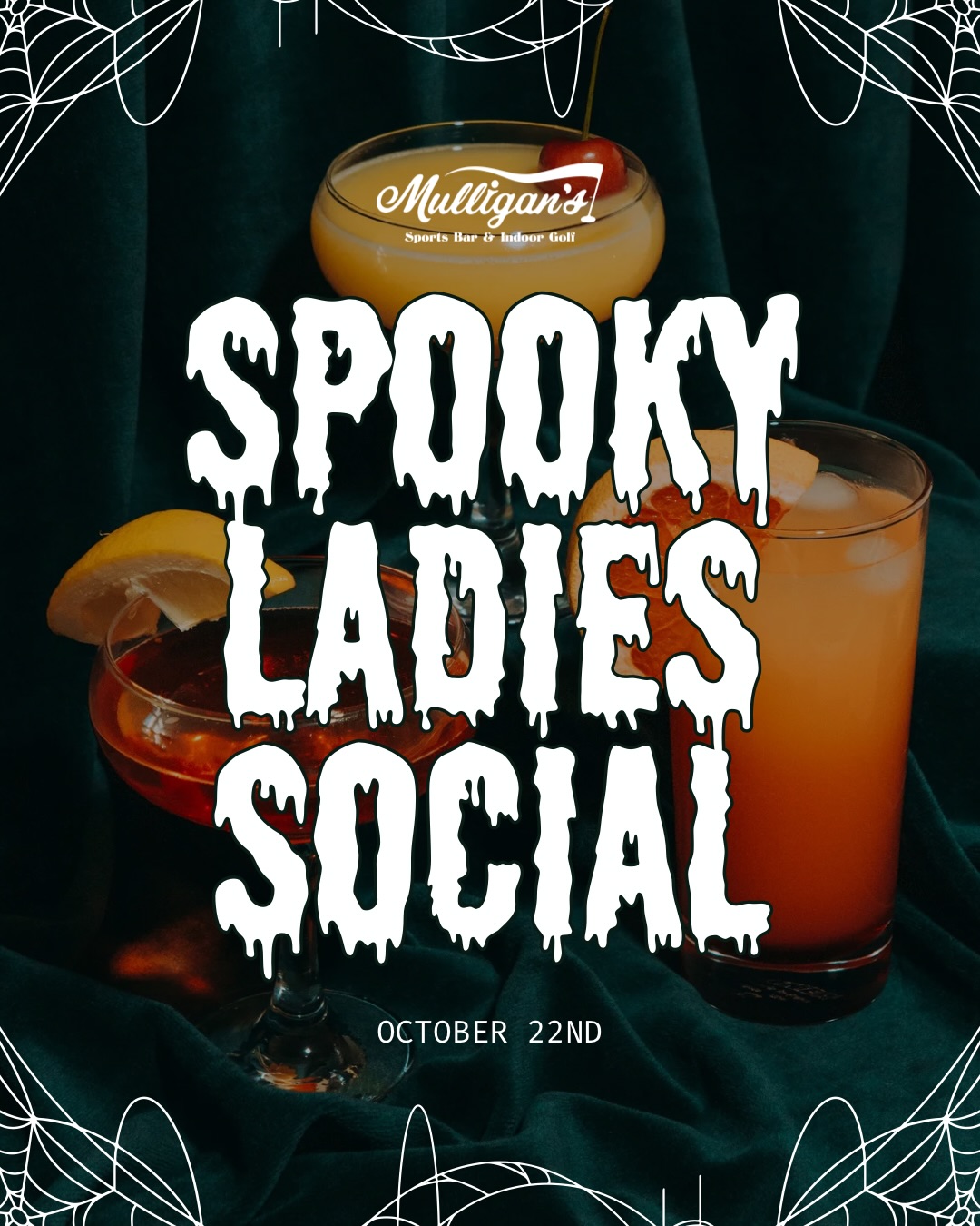 🎃 Mark your calendars, ladies! Spooky season is getting a girls’ night of its own at Mulligan’s.
Join us Thursday, October 22nd for our Spooky Ladies Social! 👻 Tickets are $30 per person, and your ticket includes golf + your first drink.
Here’s what’s waiting for you:
🎃 Costume contest
⛳ Golf included
🍸 1st drink included
Send this to the group chat and start planning those costumes.
📍 307 East Main Street, Visalia, Ca
Grab your tickets now, link in bio! 🎟️
#Visalia #GirlsNight #ThingsToDoInVisalia #Halloween #559