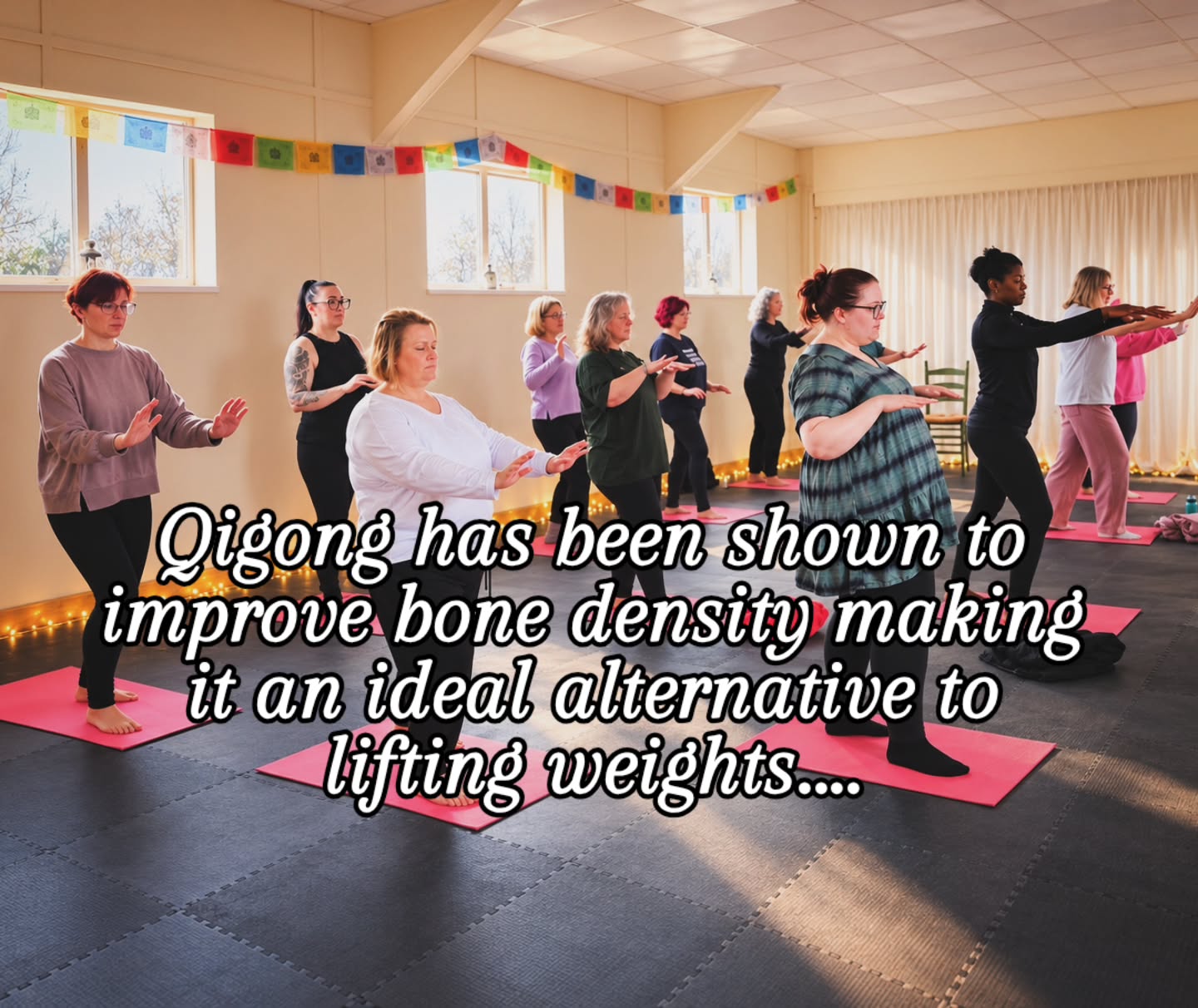 Qigong is so much more than stretching.
When you watch Qigong, it can look gentle. Slow movements, shifting weight, flowing arms and relaxed breathing.
But underneath those movements, your body is doing a lot of work.
Qigong trains balance, coordination, posture, muscular endurance, joint mobility, proprioception and the ability to move with control.
And there is another benefit that is particularly important as we age: bone health.
Research into Qigong and Tai Chi suggests that regular practice can have a positive effect on bone health, particularly through weight-bearing movement, muscular loading and improved balance.
And no, you don't necessarily have to lift heavy weights to give your bones a reason to adapt.
Standing, shifting your weight, holding your body against gravity and repeatedly moving with controlled resistance all create physical loading.
This is one of the reasons I love Qigong.
It may look soft and effortless from the outside, but it is quietly training the body in many different ways.
Strong doesn't always have to look strenuous.
Sometimes strength is built through consistency, control, balance and simply asking the body to keep moving.
Qigong is a beautiful way to do exactly that.
At The Retreat, we practise Qigong as part of a wider approach to wellbeing helping the body stay mobile, grounded, strong and connected whilst relaxing and moving meditatively.
Take control of your wellbeing.
#qigong #acupuncture #tcm #bonedensity #Menopause