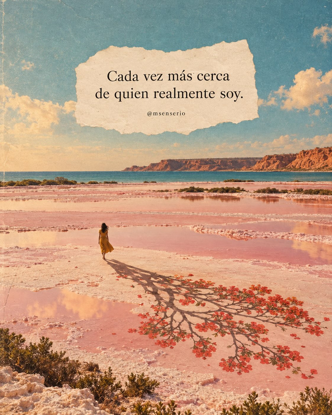 No se trata de convertirme en alguien diferente. Se trata de sentirme cada vez más en casa conmigo. 🧡
It isn’t about becoming someone different. It’s about feeling more at home with myself. 🧡