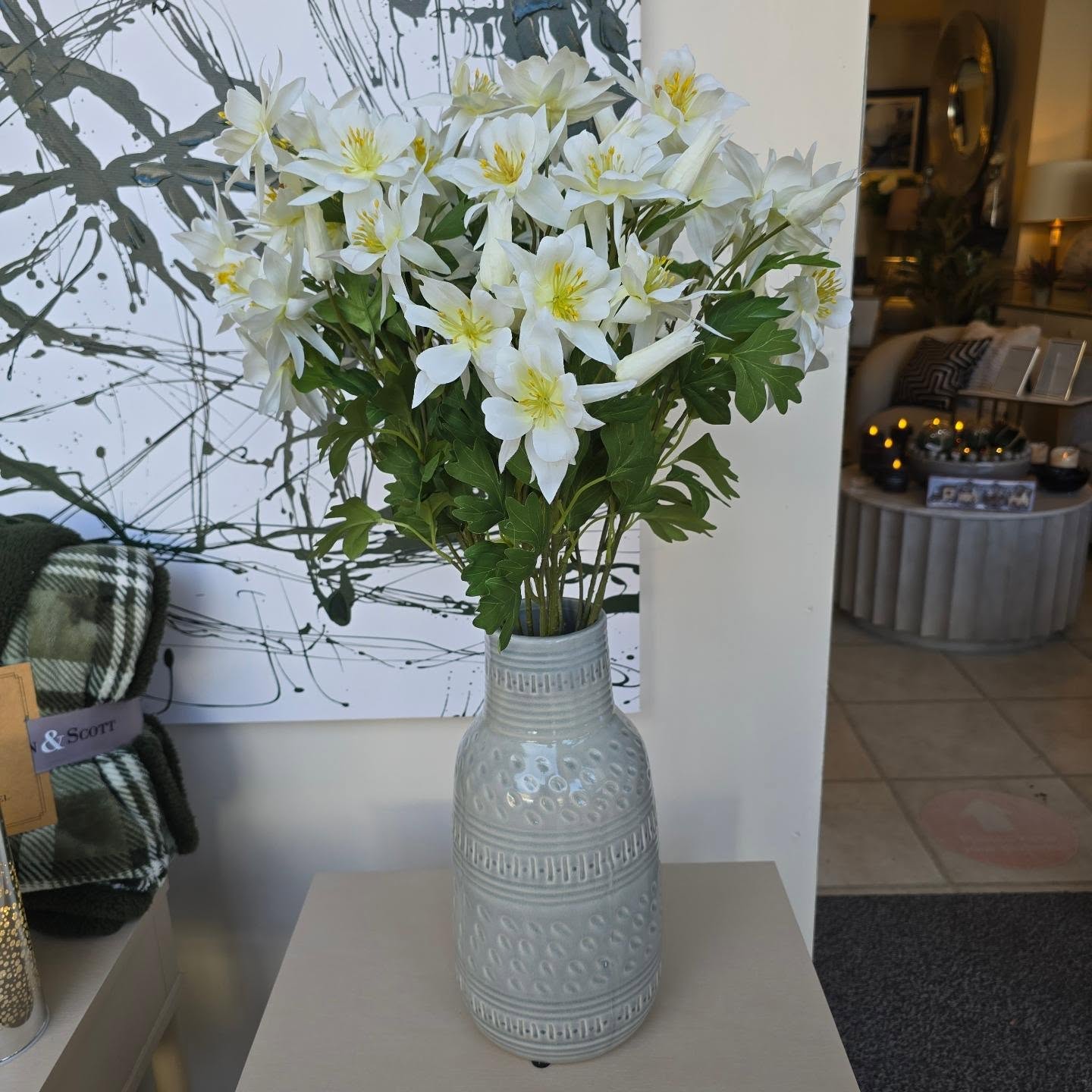 What's the secret to everlasting fresh flowers?
A great faux display 😉
We’ve paired these delicate white Aquilegias with a gorgeous aqua-glazed ceramic vase for a clean, calm look that lasts all year round.
The best bit? Get the complete display for just £39 (saving £29 compared to buying piece-by-piece!).
Pop in store to pick it up before it goes! 💫
#chislehurst #fauxflorals #homedecor #floralarrangement #localbusiness