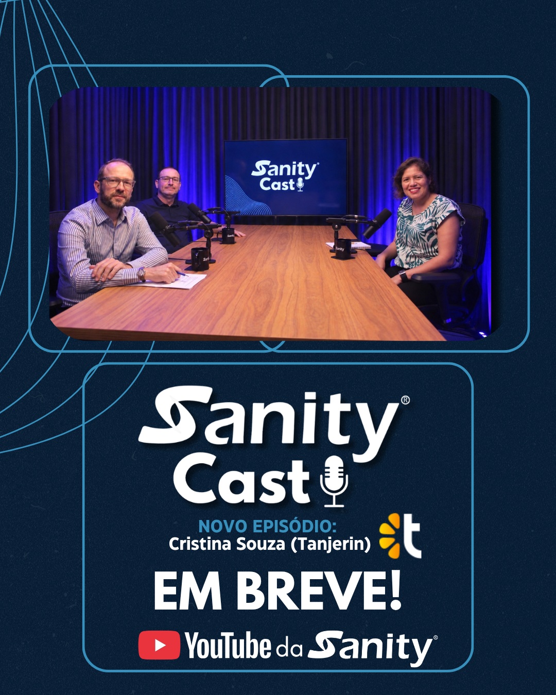 SANITYCAST - EM BREVE!🎤
🎬No novo episódio do SanityCast, os fundadores e sócios da Sanity, Cleober Fazani e Daniel Bertuzzi Vilela, conduziram uma conversa sobre os caminhos do foodservice brasileiro e os movimentos que estão transformando o setor com a especialista na área Cristina Souza, da Tanjerin.
💻Entre os assuntos abordados estão inovação, comportamento do consumidor, tecnologia, inteligência de mercado e eficiência operacional, além dos desafios enfrentados por diferentes participantes da cadeia de alimentação.
📺Cristina também compartilhou sua experiência acompanhando o mercado brasileiro e internacional, incluindo aprendizados de suas participações na 'National Restaurant Show', além de reflexões sobre tendências, oportunidades e os caminhos que o foodservice ainda precisa percorrer.
O episódio vai ao ar em breve no canal no YouTube da Sanity!
#podcast #entrevista #conversa #mesacast #sanity